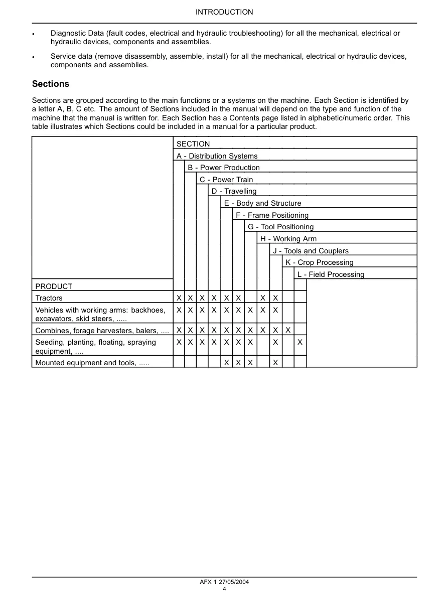 International Harvester IH 8010 Tractor Service & Repair Manual preview page 6