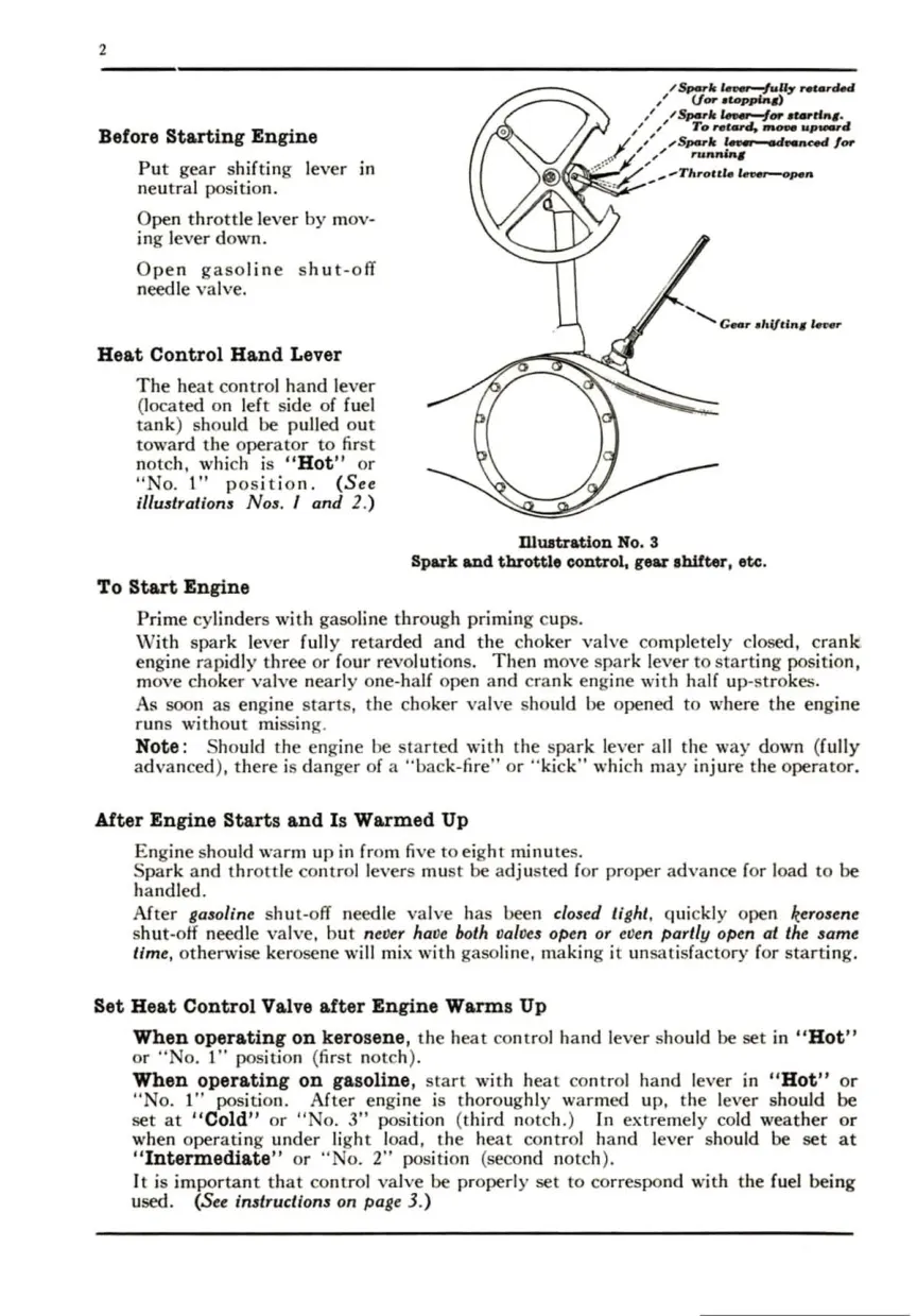 International Harvester IH Case Farmall F20 & F30 Service & Repair Manual preview page 4