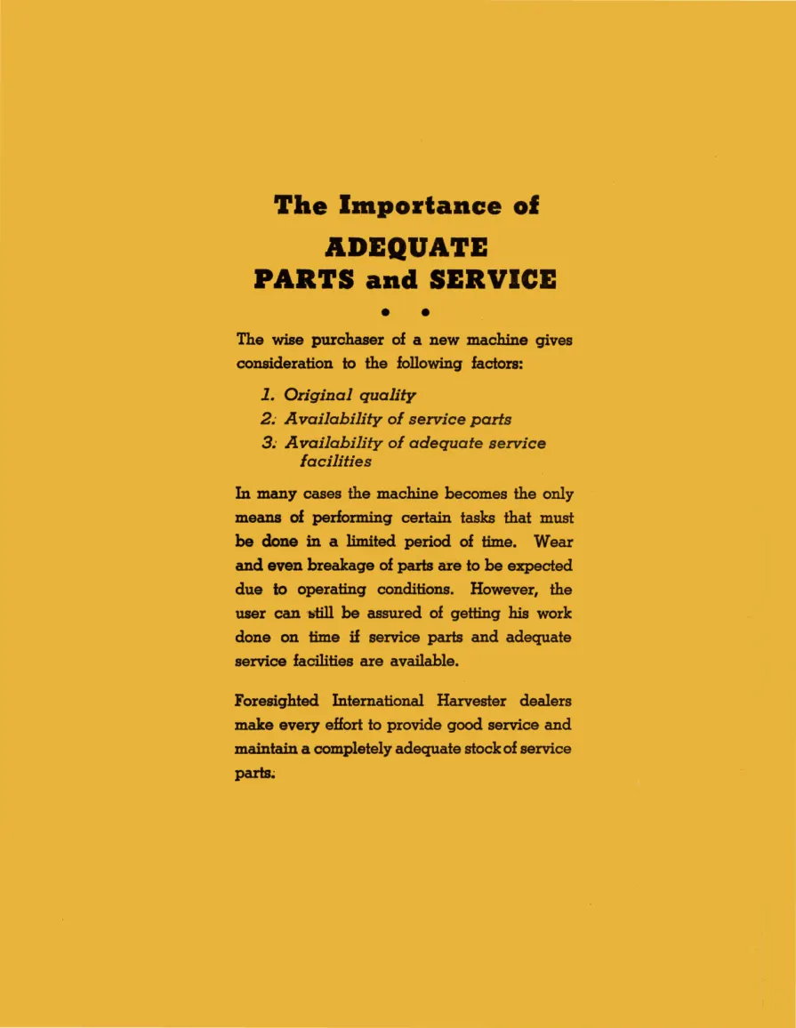 International Harvester IH Farmall Cub Lo-Boy Tractor Parts Manual preview page 2