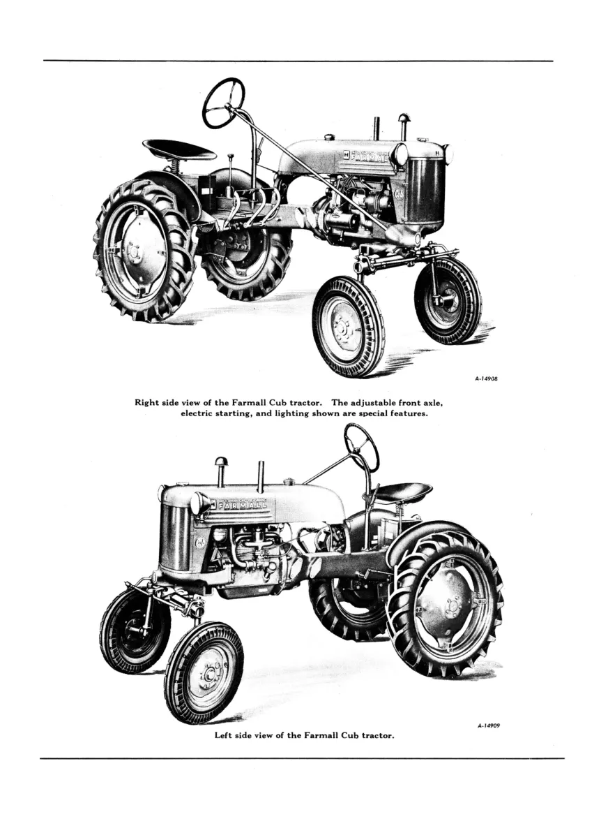 International Harvester IH Farmall Cub Lo-Boy Tractor Parts Manual preview page 4