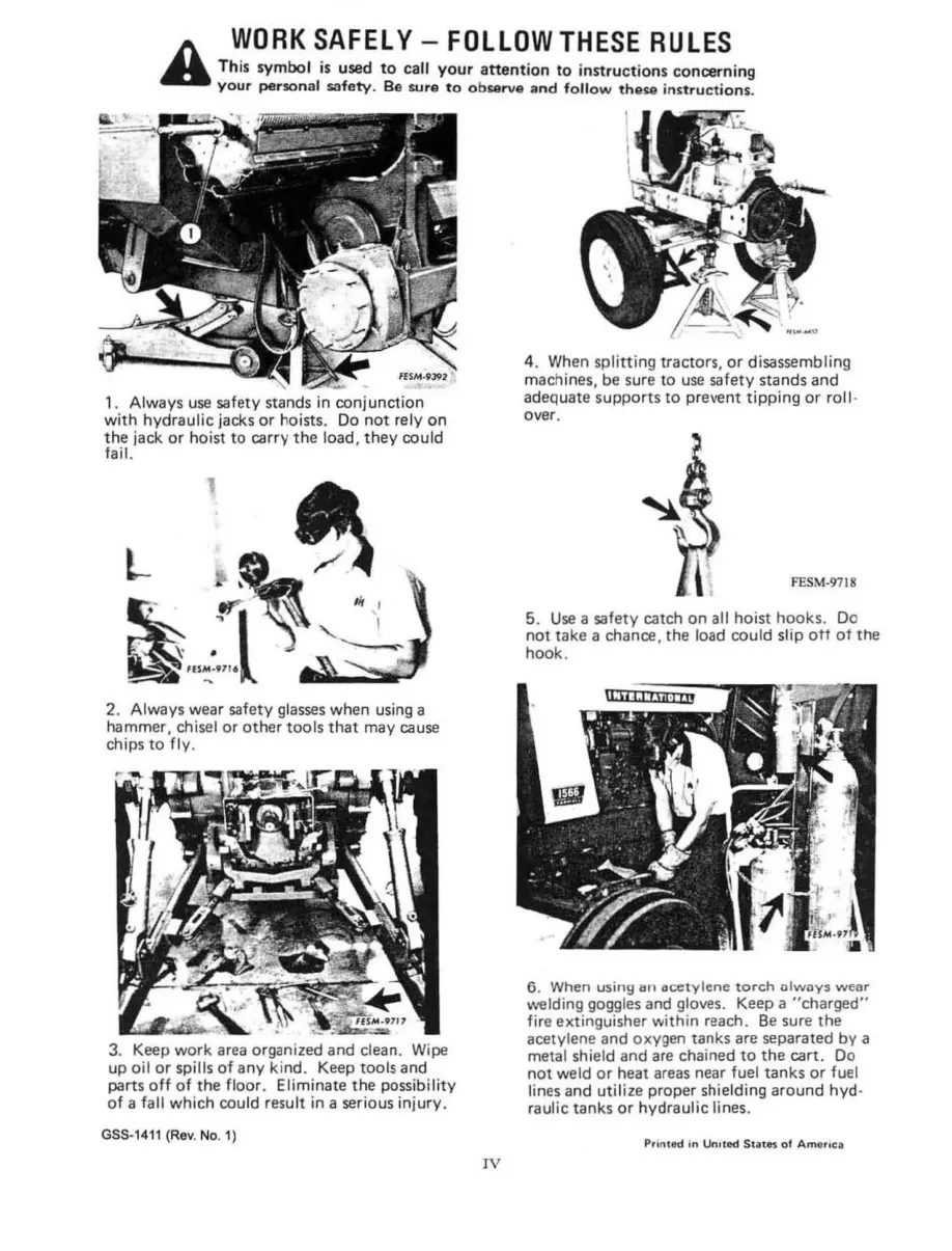 International Harvester IH Farmall Cub & Lo-Boy Tractor Service & Repair Manual preview page 5