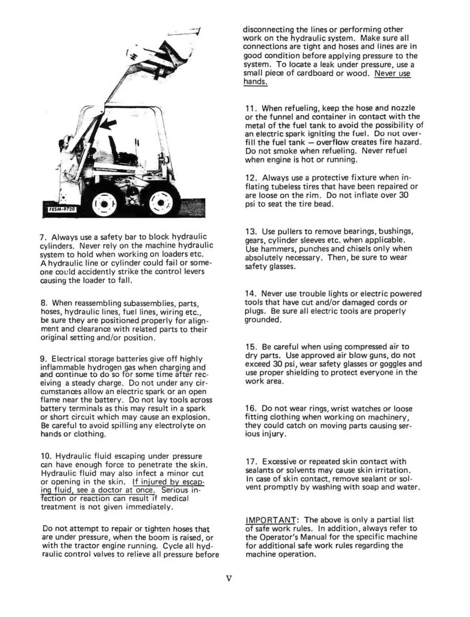 International Harvester IH Farmall Cub & Lo-Boy Tractor Service & Repair Manual preview page 6