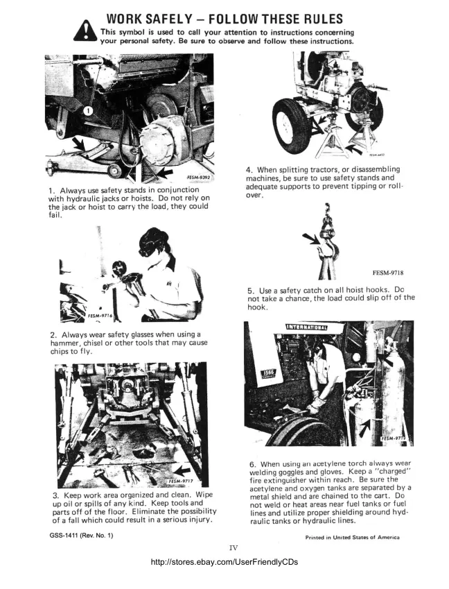 International Harvester IH Farmall Cub & LoBoy Lo-Boy Tractor Service & Repair Manual preview page 5