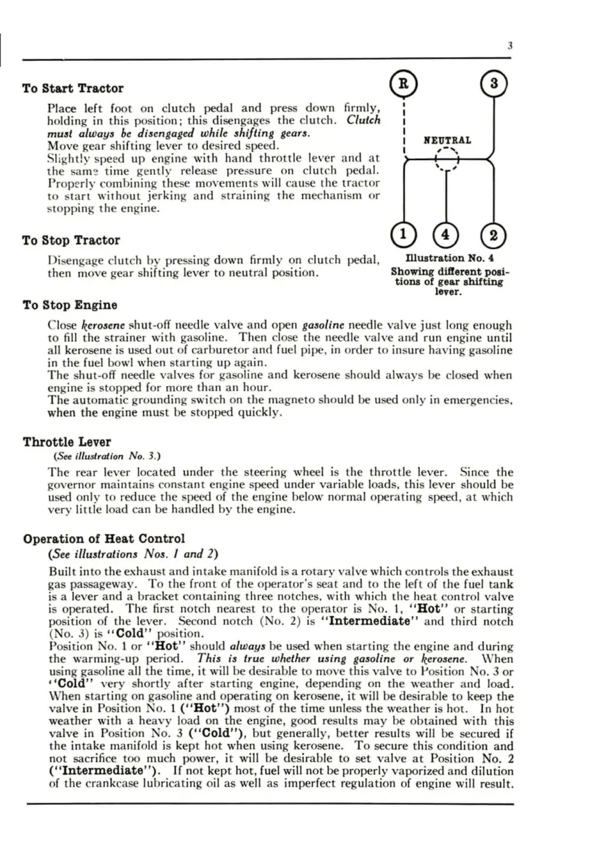 International Harvester IH Farmall F-20 Tractor Parts Manual preview page 5