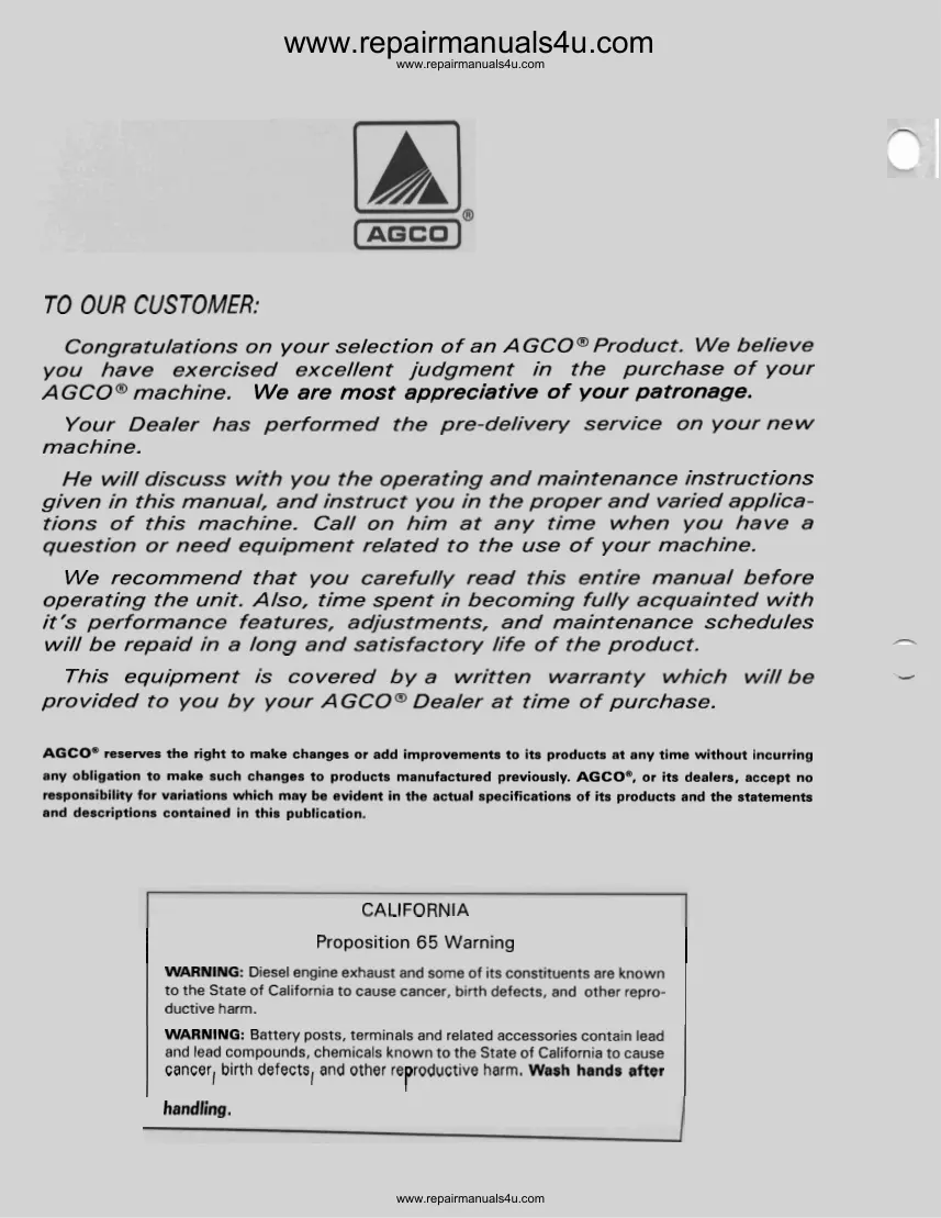 Iseki E series diesel engine Tractor Service & Repair Manual preview page 2