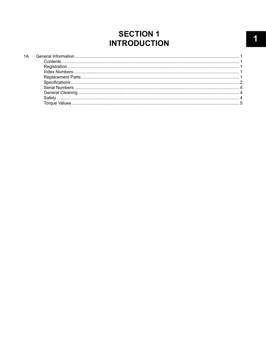 Jacobsen LF-1880 Riding Mower Service & Repair Manual preview page 5