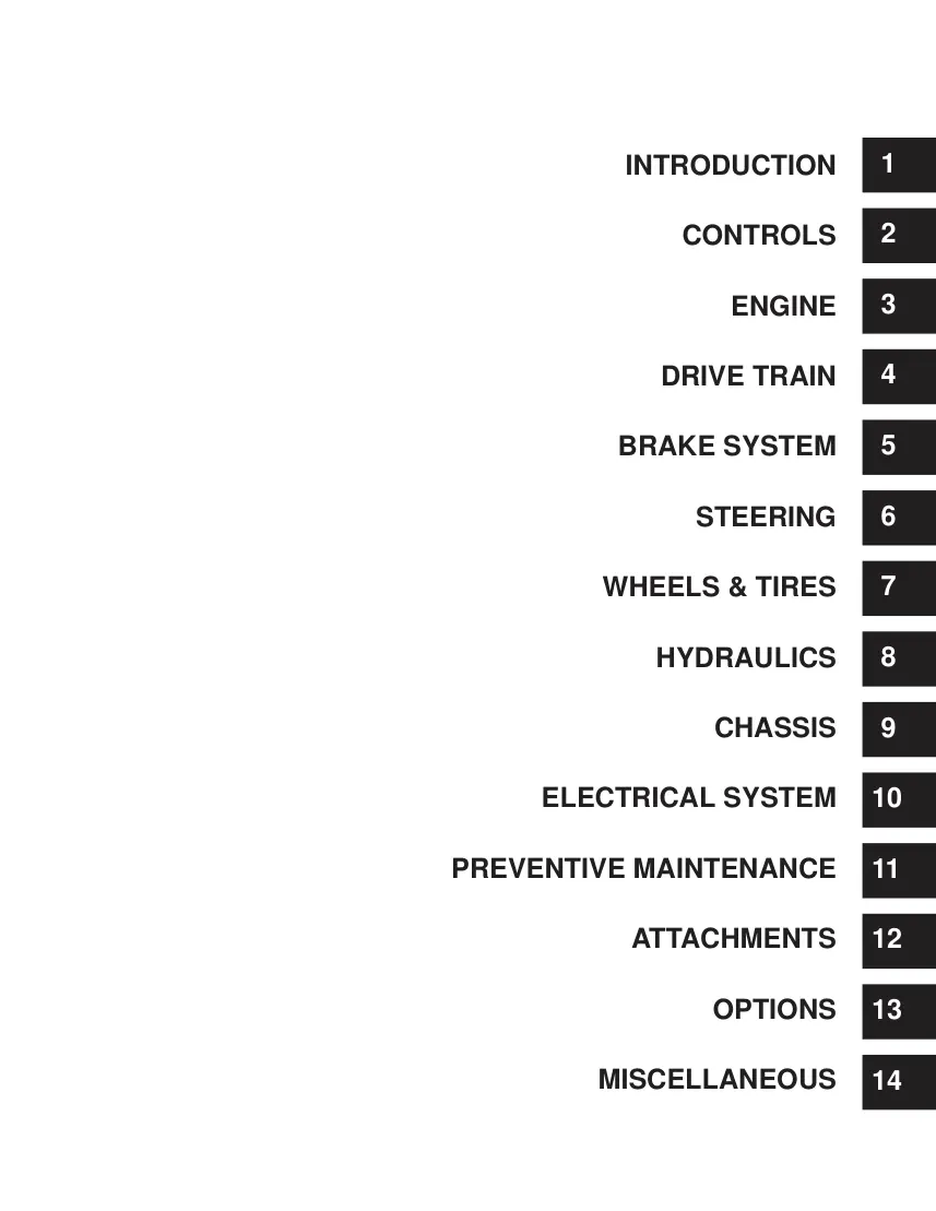 Jacobsen LF-3400 & LF-3800 Riding Mower Service & Repair Manual preview page 2