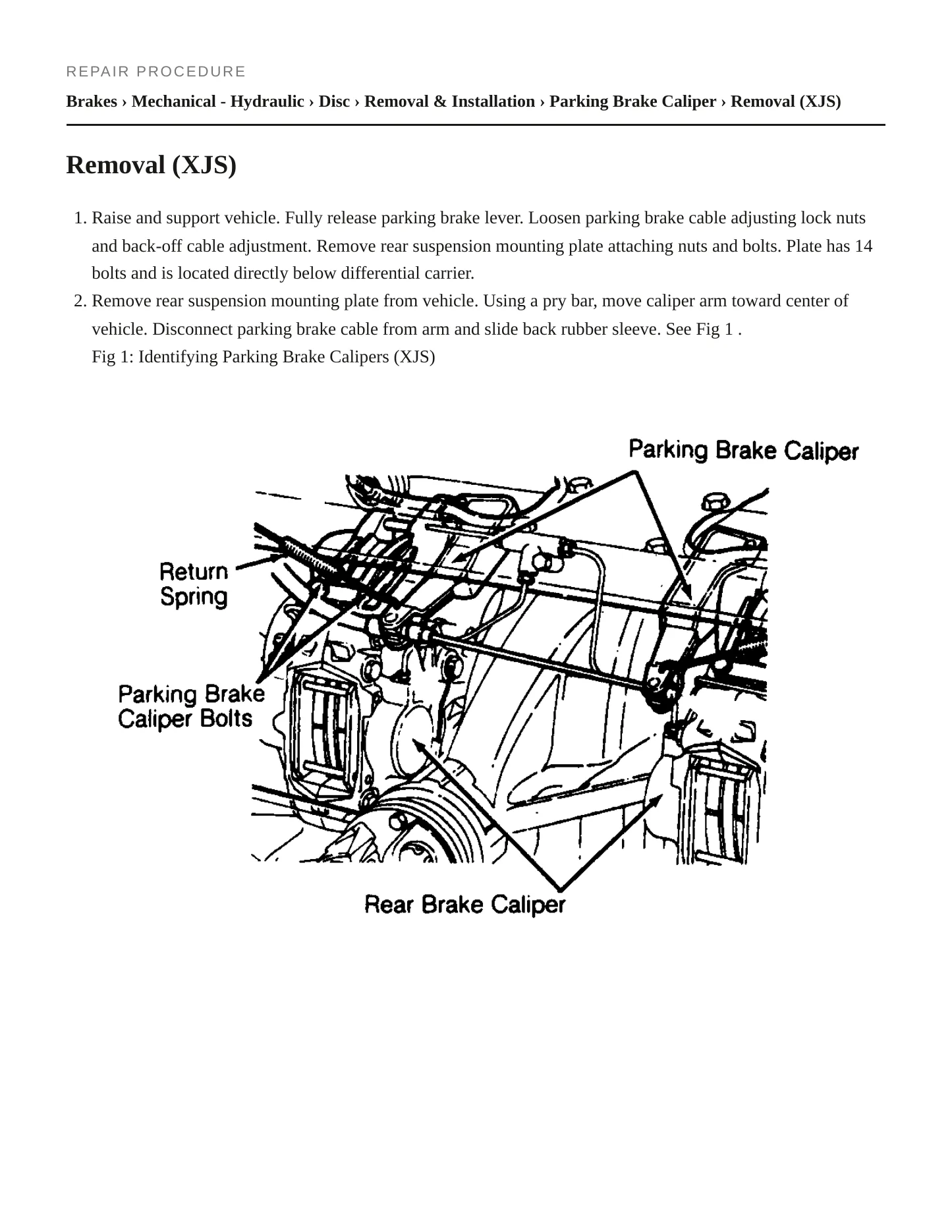 1991 Jaguar XJS Service and Repair Manual preview page 3