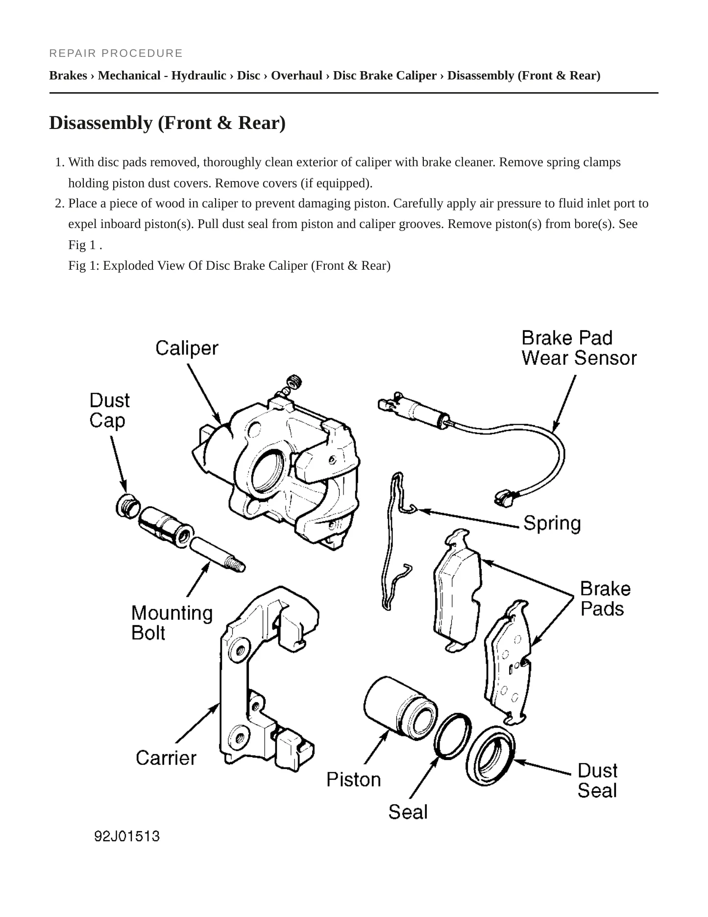 1996 Jaguar XJ12 Service and Repair Manual preview page 4