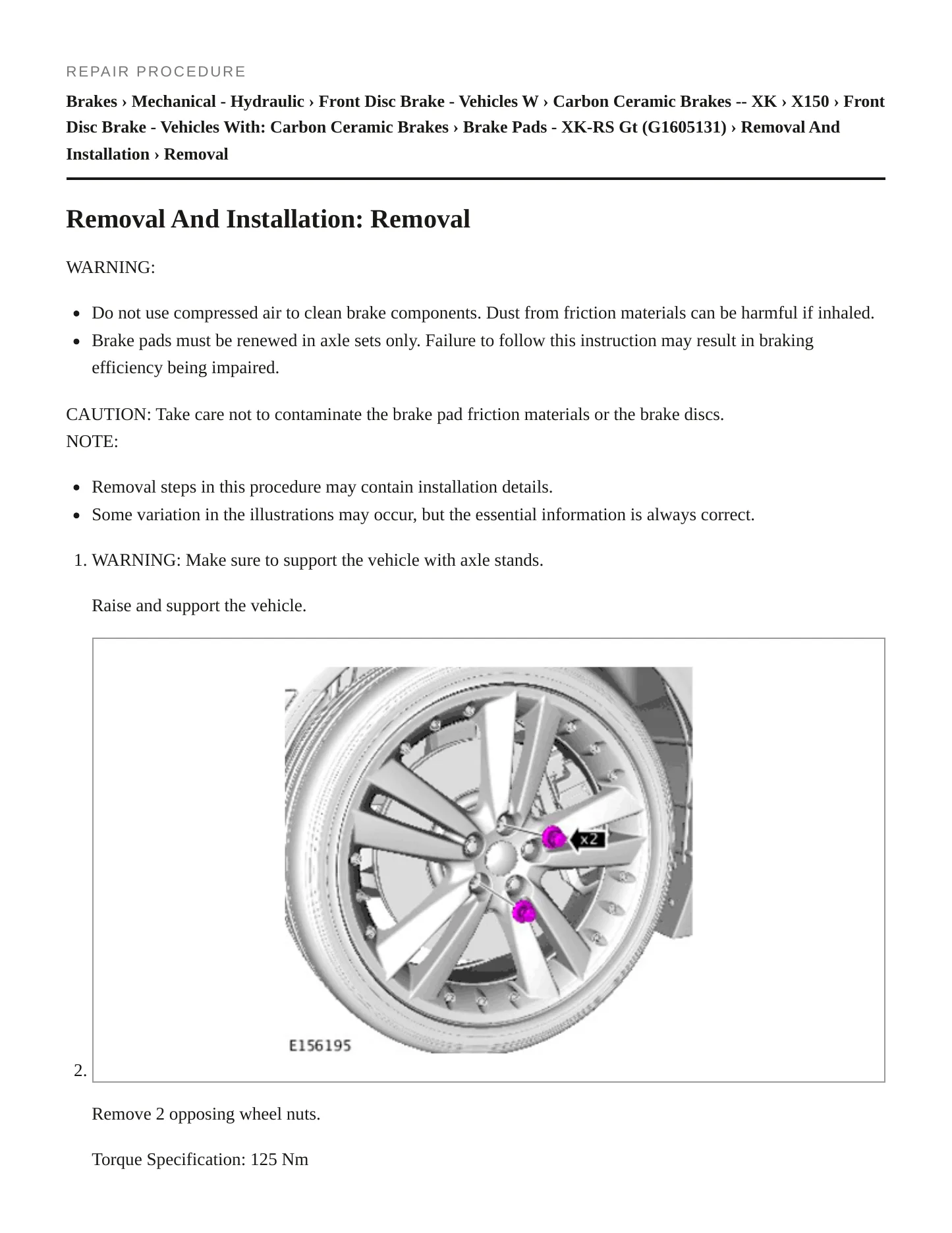2012 Jaguar XKR-S Service and Repair Manual preview page 5