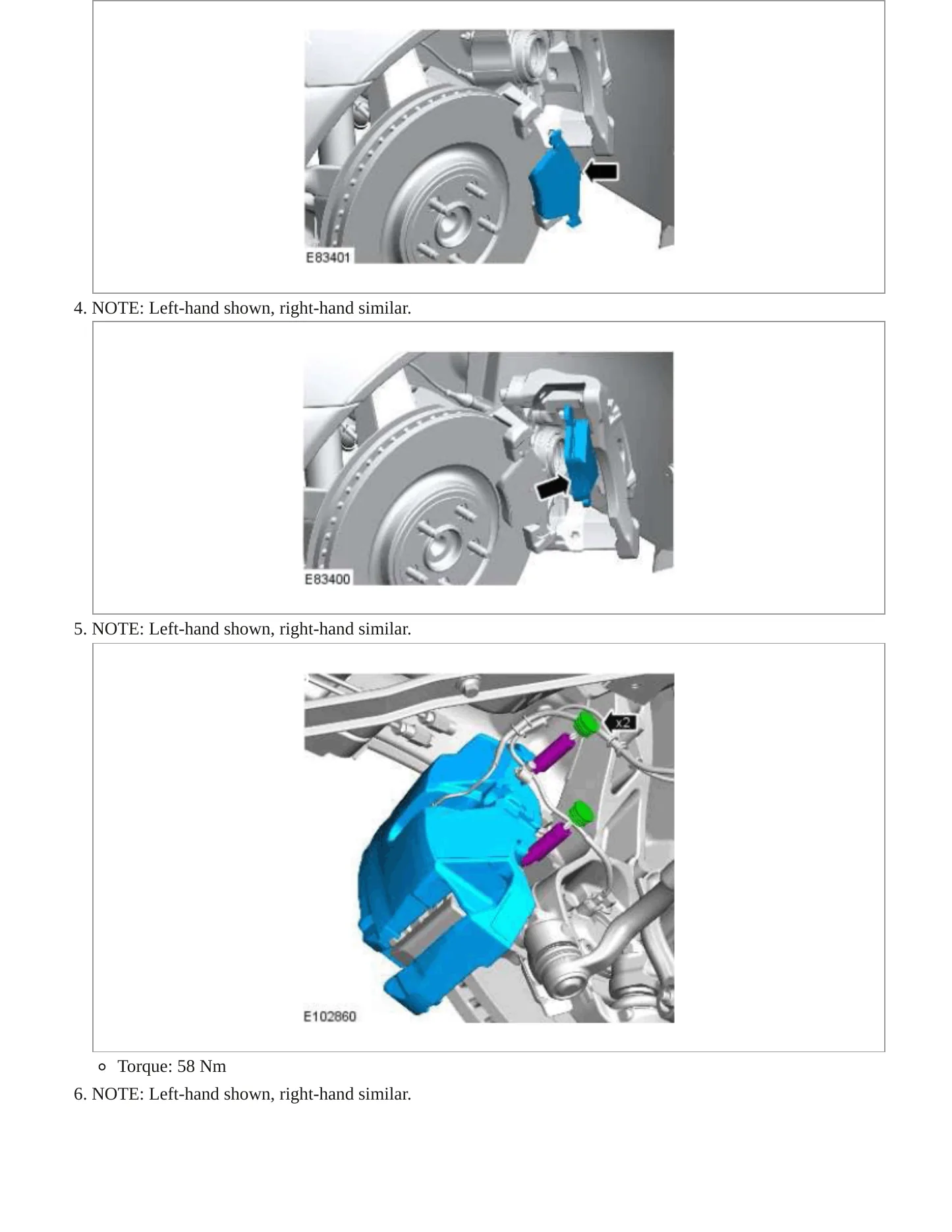 2015 Jaguar XF Service and Repair Manual preview page 6