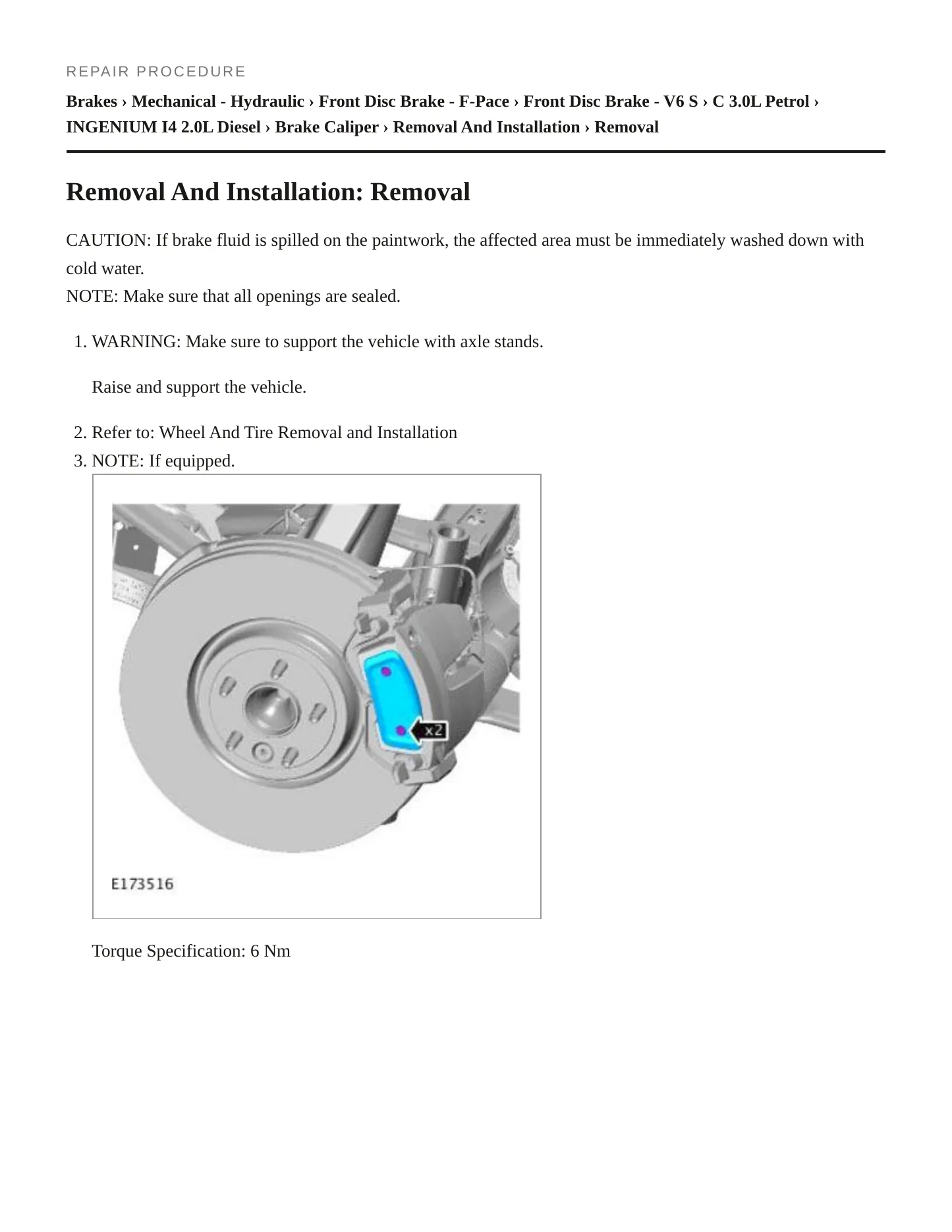 2018 Jaguar F-Pace Service and Repair Manual preview page 6