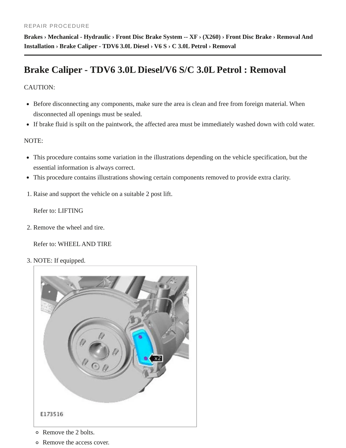 2019 Jaguar XF Service and Repair Manual preview page 6