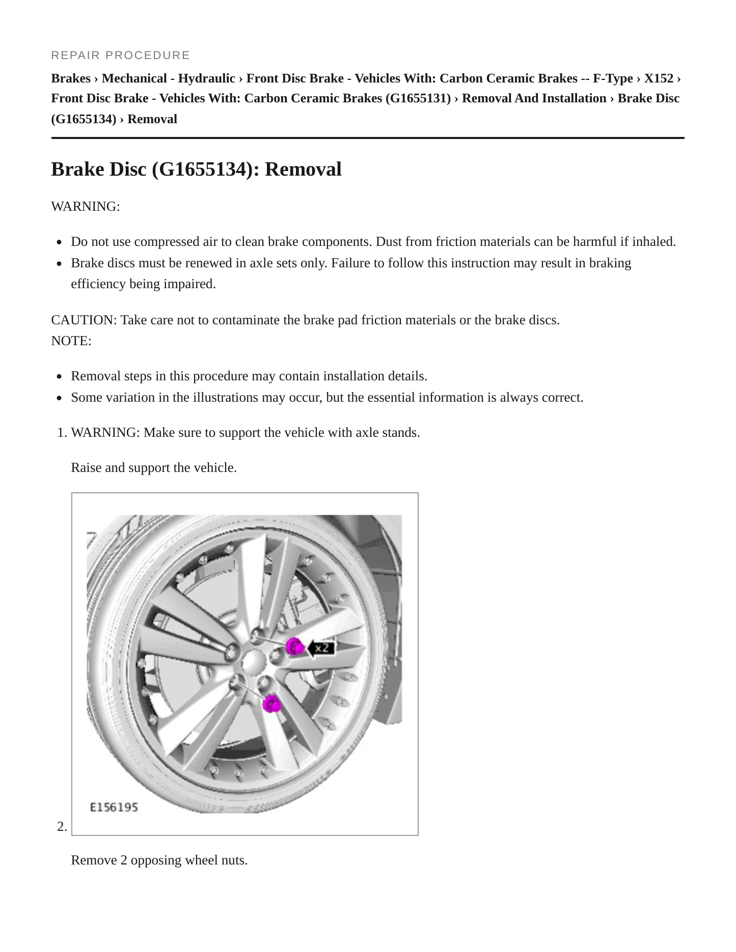 2021 Jaguar F-Type Service and Repair Manual preview page 6