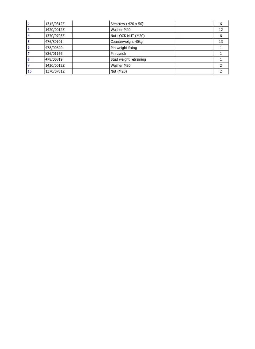 JCB 1115S Fastrac Tractor Parts Manual preview page 2