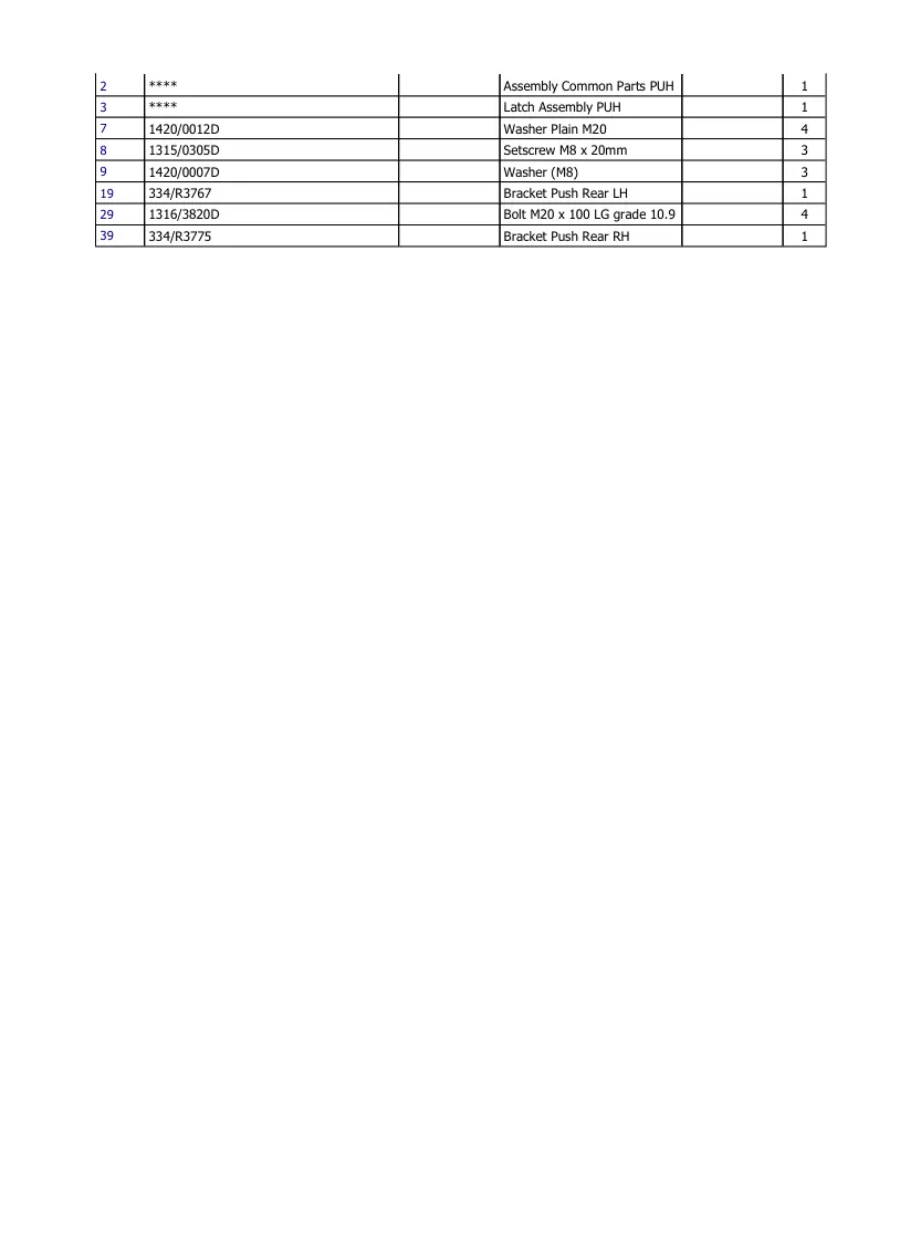 JCB 4220 Tier 4 Fastrac Tractor Parts Manual preview page 2