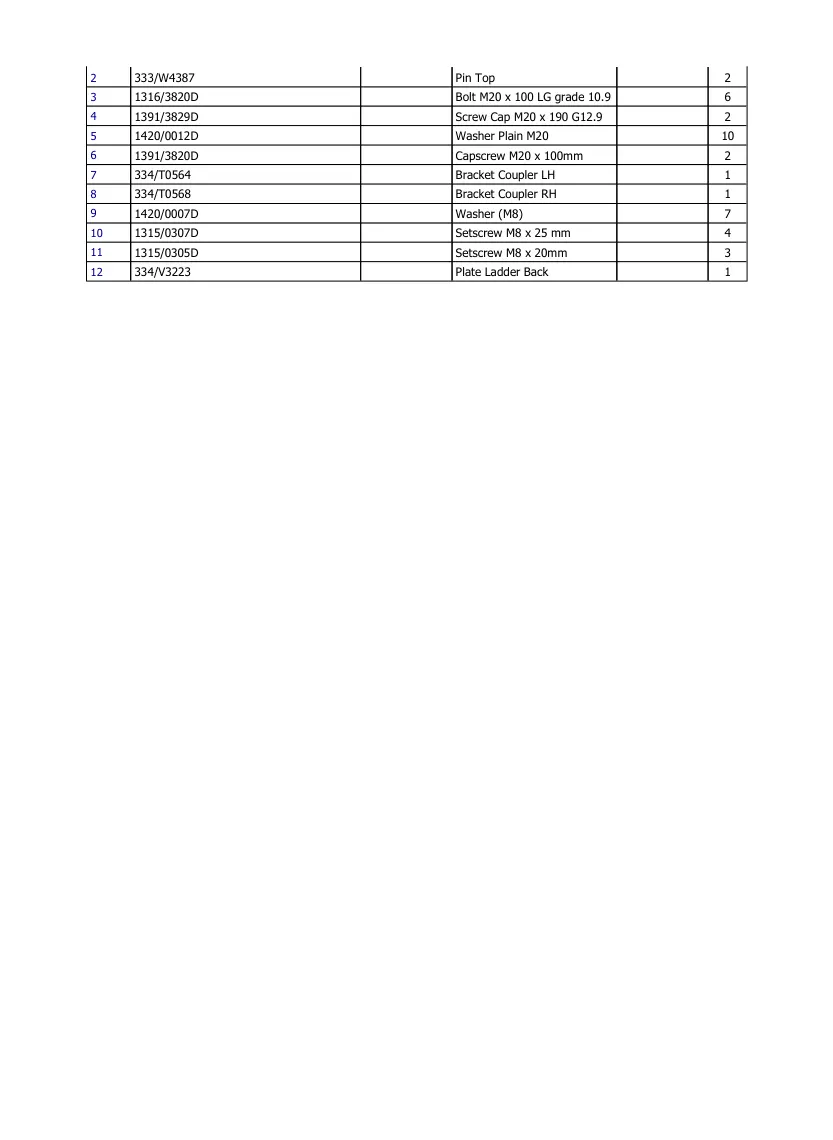 JCB 4220 Tier 4 Fastrac Tractor Parts Manual preview page 6