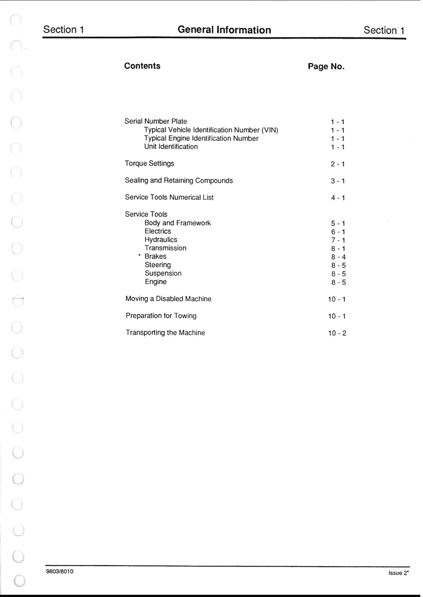 JCB Fastrac 1115 1125 1135 1115s Tractor Service & Repair Manual preview page 4