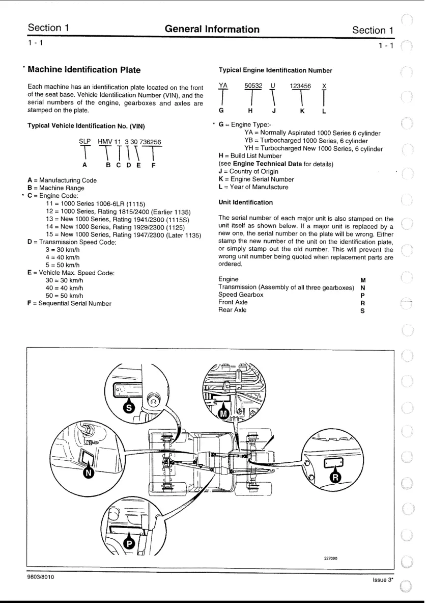 JCB Fastrac 1115 1125 1135 1115s Tractor Service & Repair Manual preview page 5