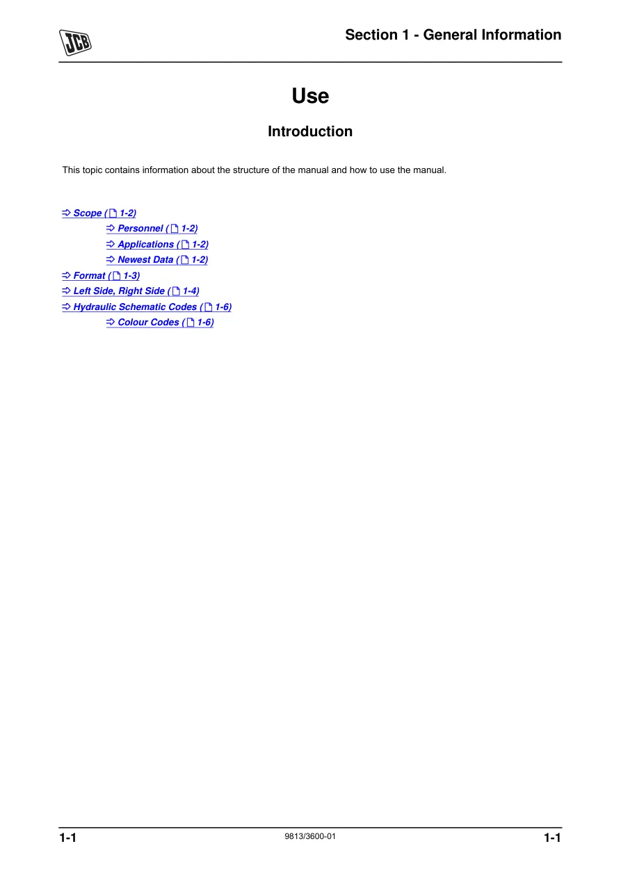 JCB Fastrac 4000 Series Tier 4 Tractor Service & Repair Manual preview page 6