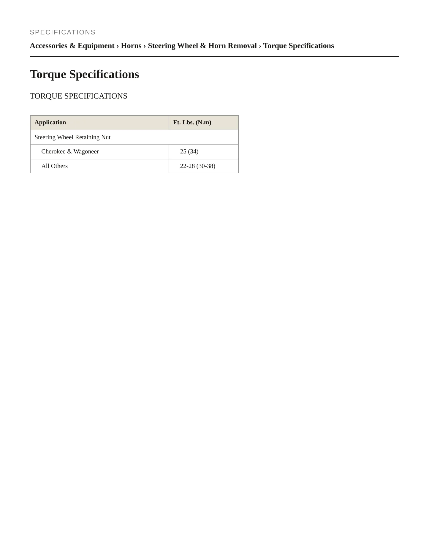 1985 Jeep Cherokee Service and Repair Manual preview page 2