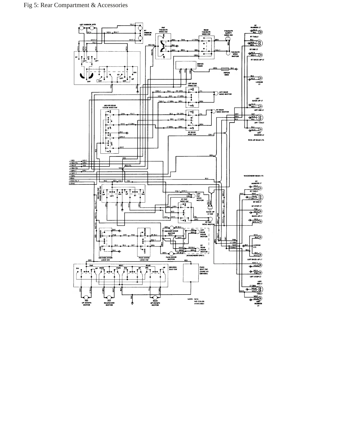 1986 Jeep Grand Wagoneer Service and Repair Manual preview page 8