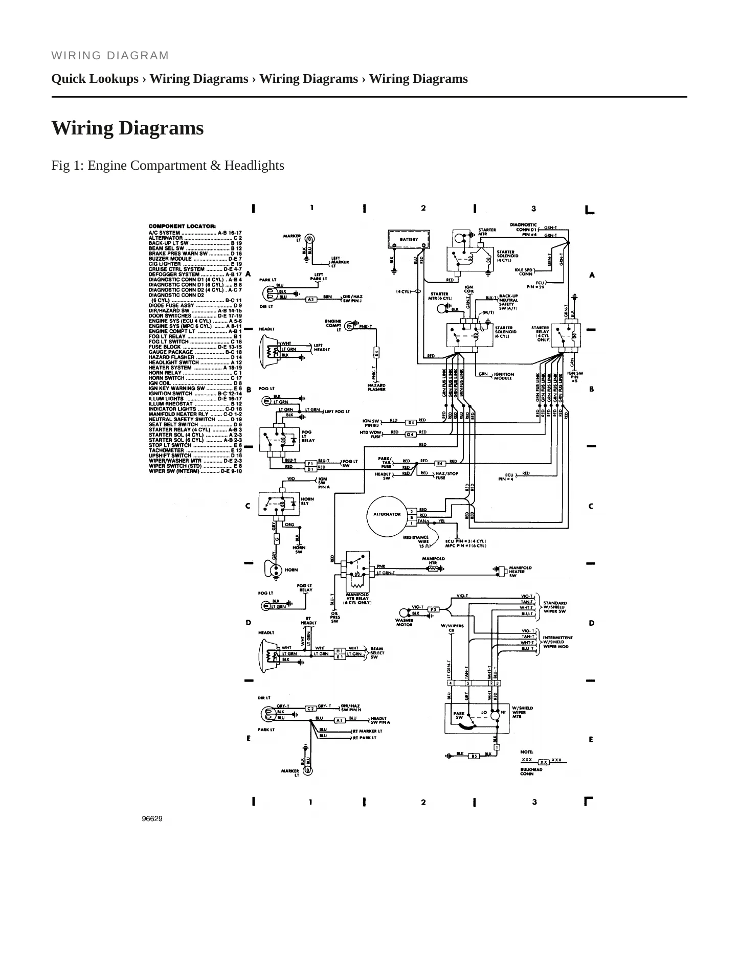 1988 Jeep Wrangler Service and Repair Manual preview page 4