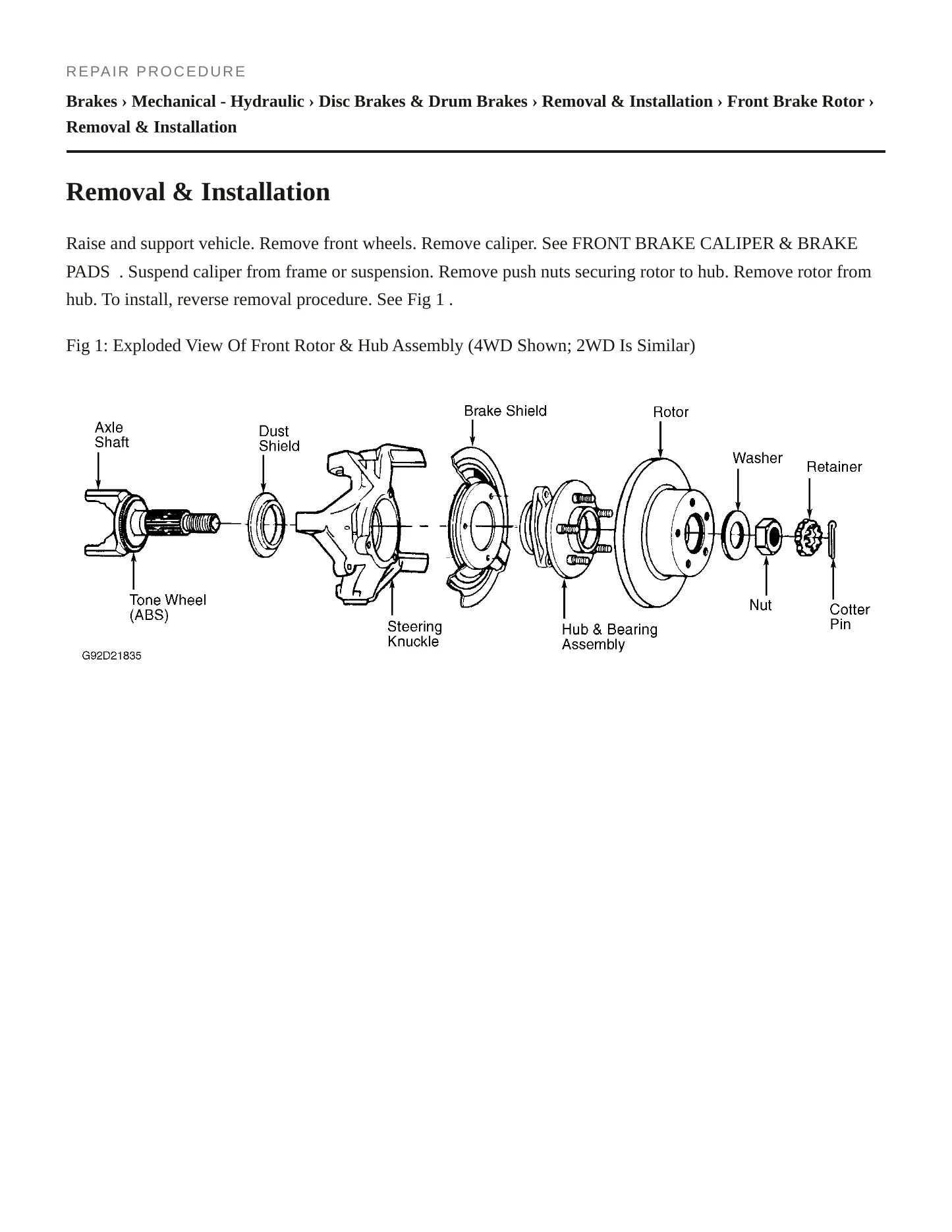 1998 Jeep Wrangler Service and Repair Manual preview page 5
