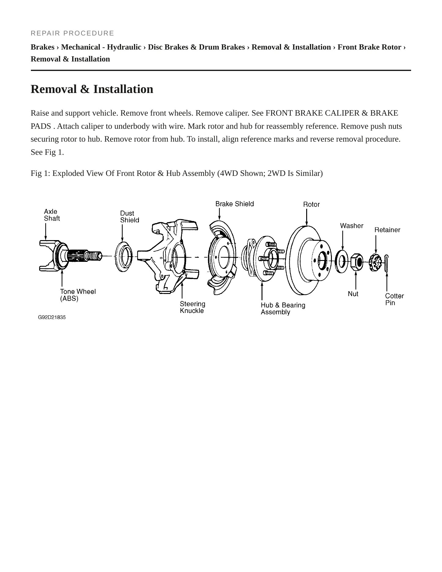 2000 Jeep Grand Cherokee Service and Repair Manual preview page 5