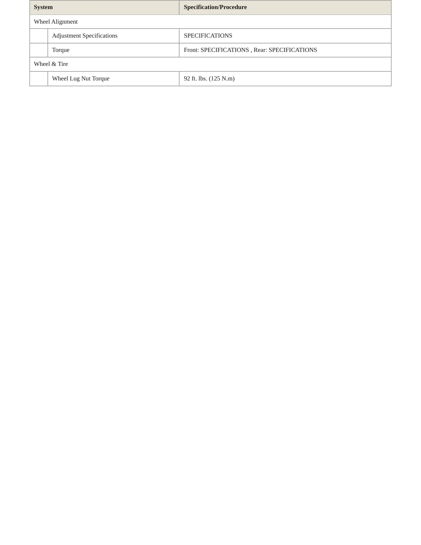 2014 Jeep Compass Service and Repair Manual preview page 4