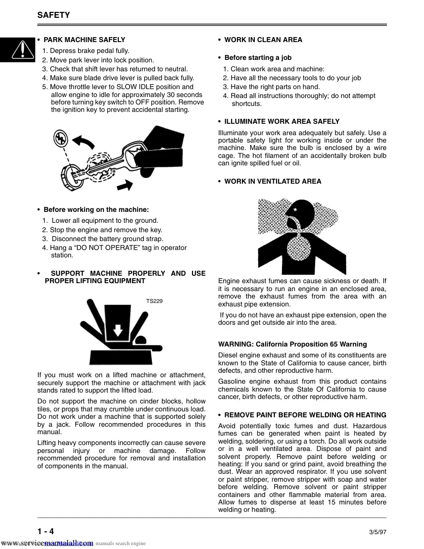 John Deere Sabre Lawn Tractor 38 Inch 46 Service & Repair Manual preview page 5