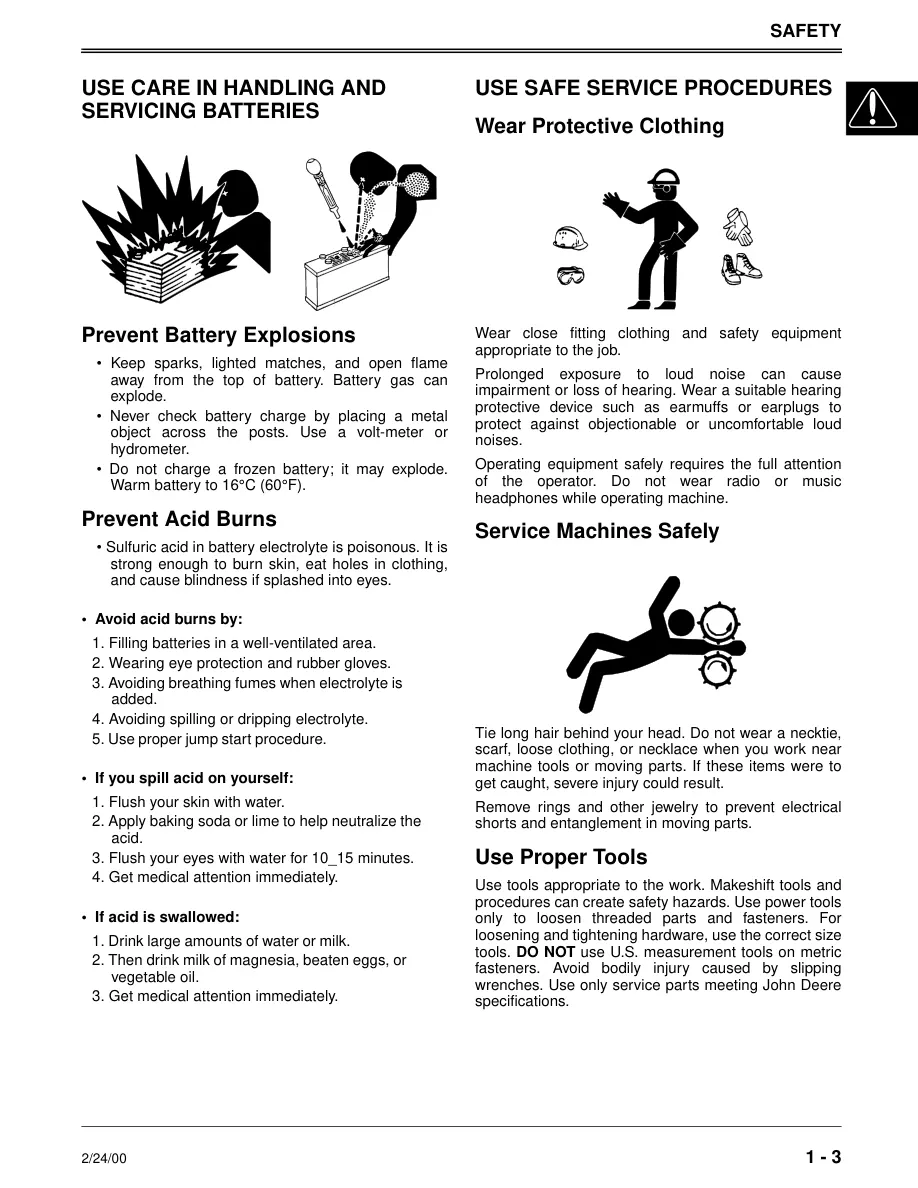 John Deere Scotts Lawn Mower S2048 S2348 S2554 Service & Repair Manual preview page 4