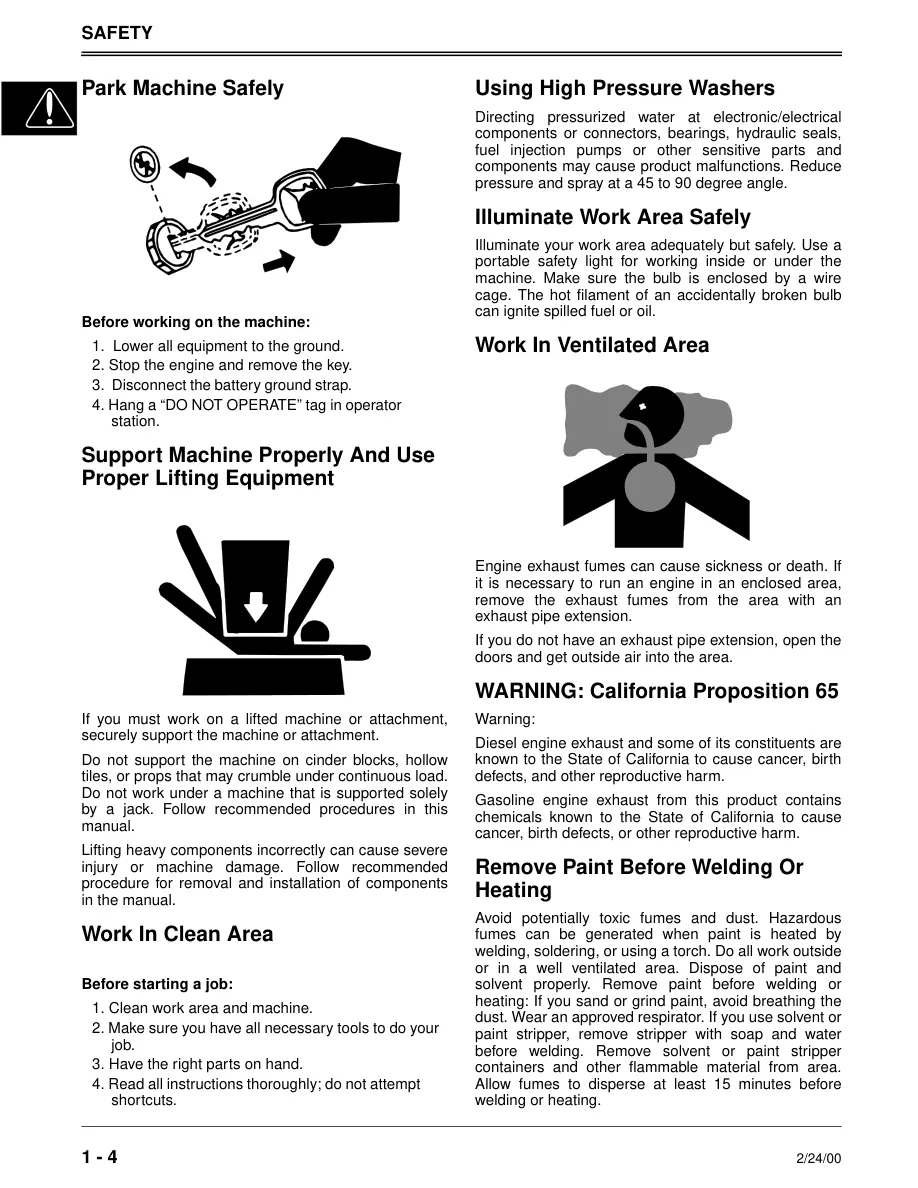 John Deere Scotts Lawn Mower S2048 S2348 S2554 Service & Repair Manual preview page 5