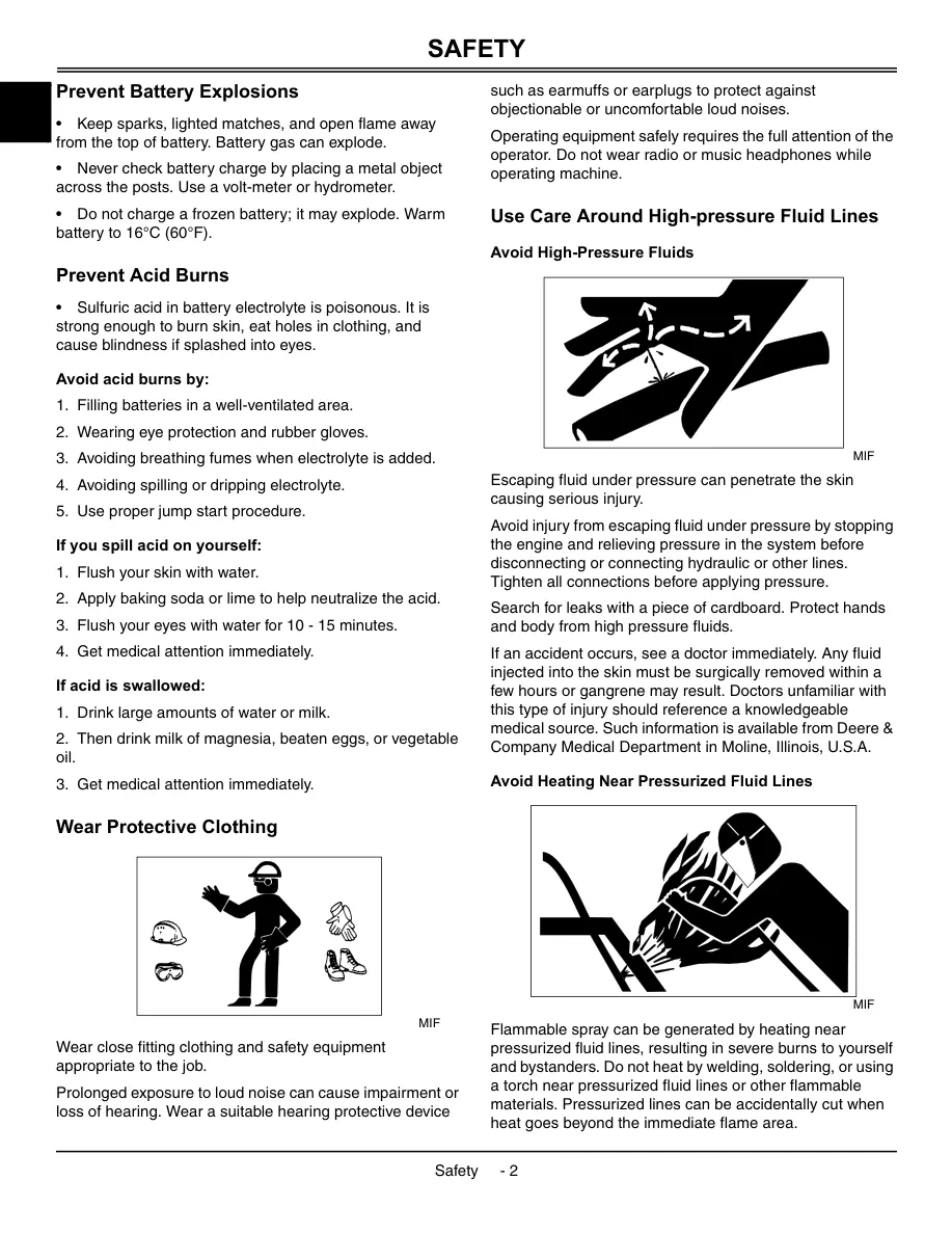 John Deere X465 X475 X485 X575 X585 Garden Tractor Service & Repair Manual preview page 6