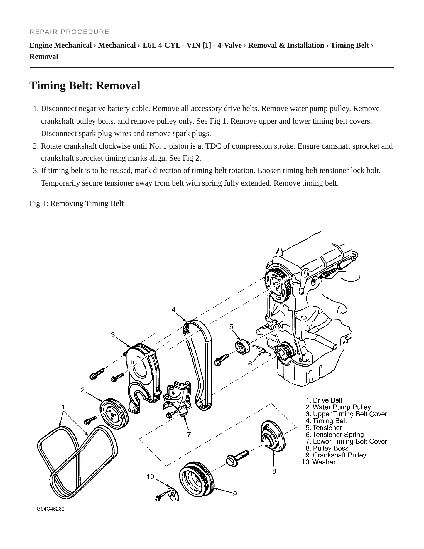 1994 Kia Sephia Service and Repair Manual preview page 3