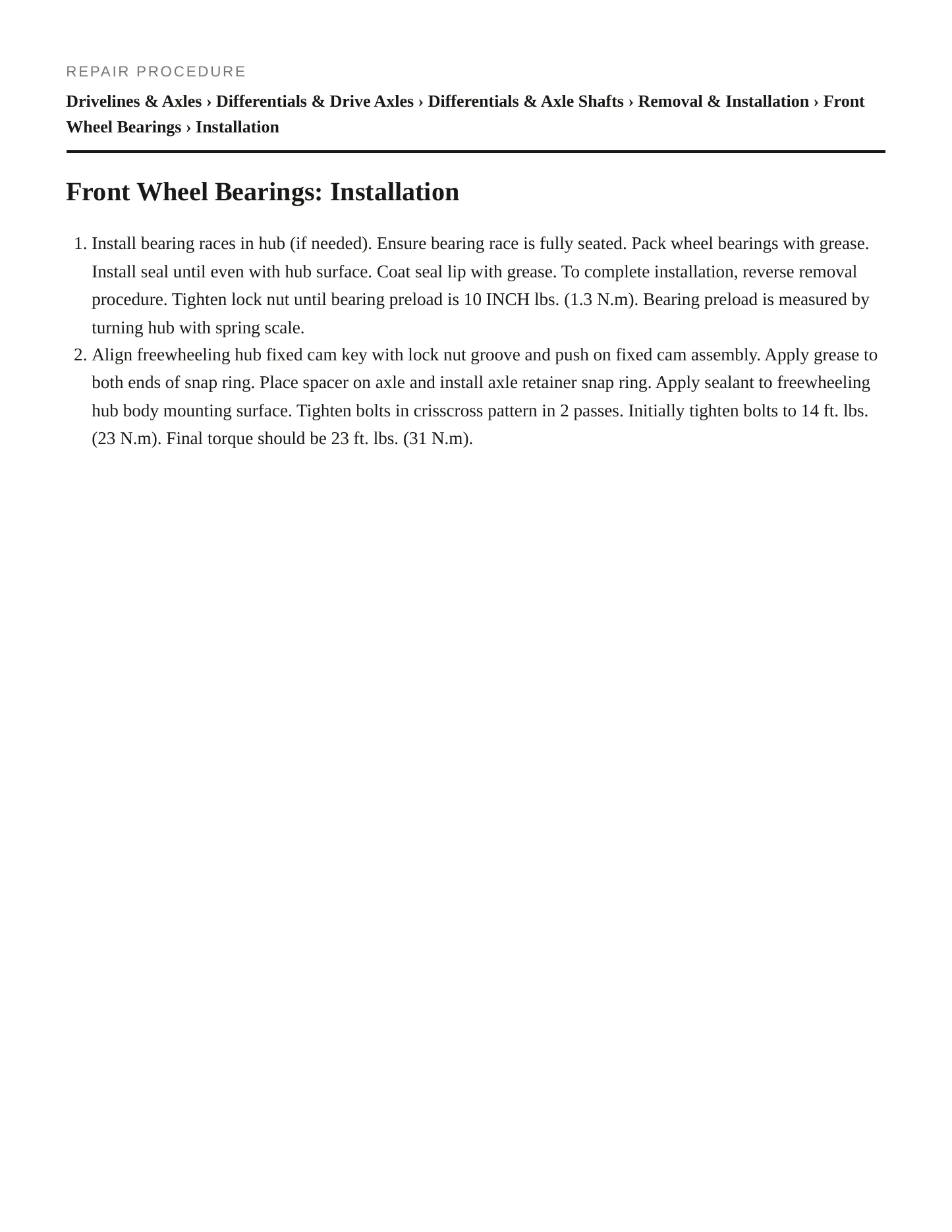 1997 Kia Sportage Service and Repair Manual preview page 4
