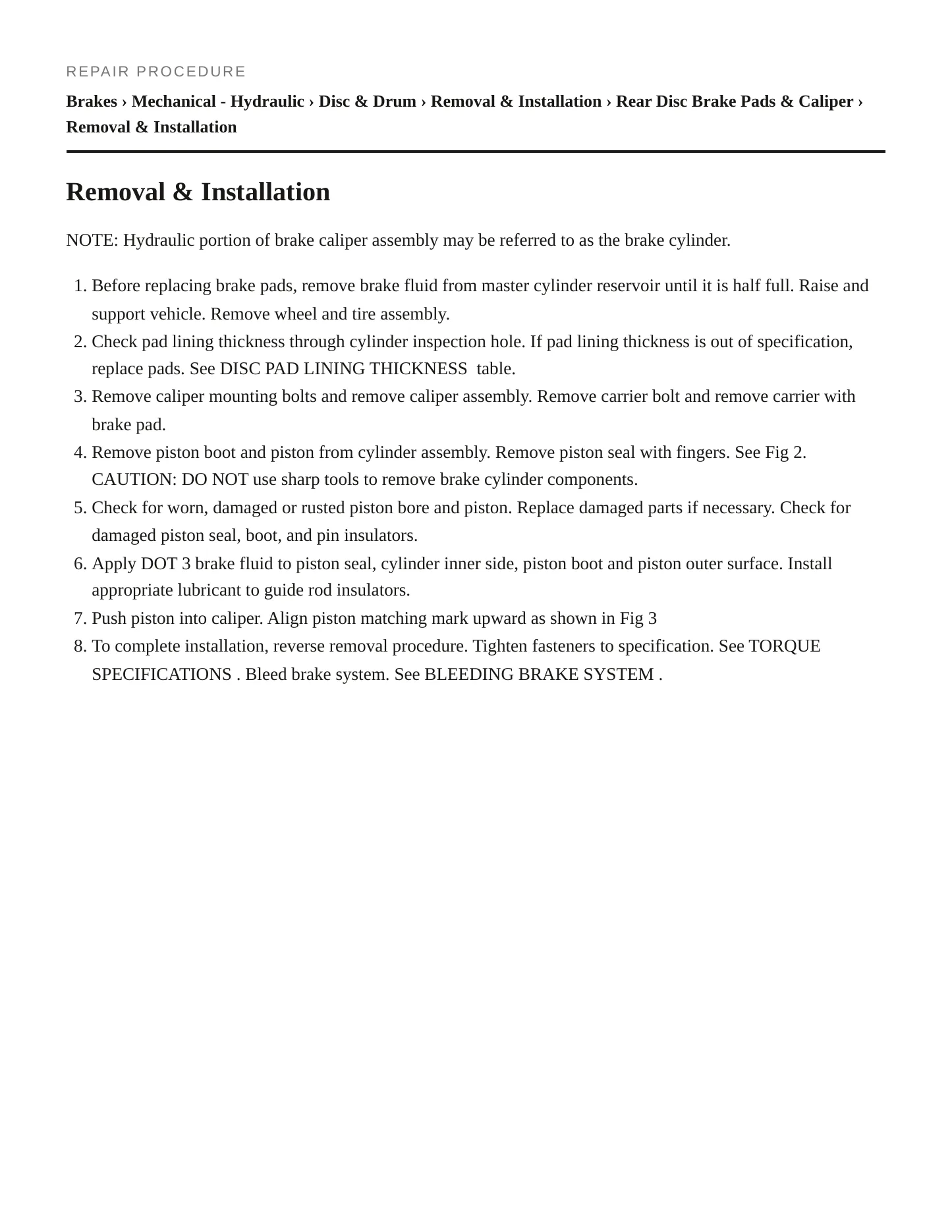 2001 Kia Optima Service and Repair Manual preview page 5
