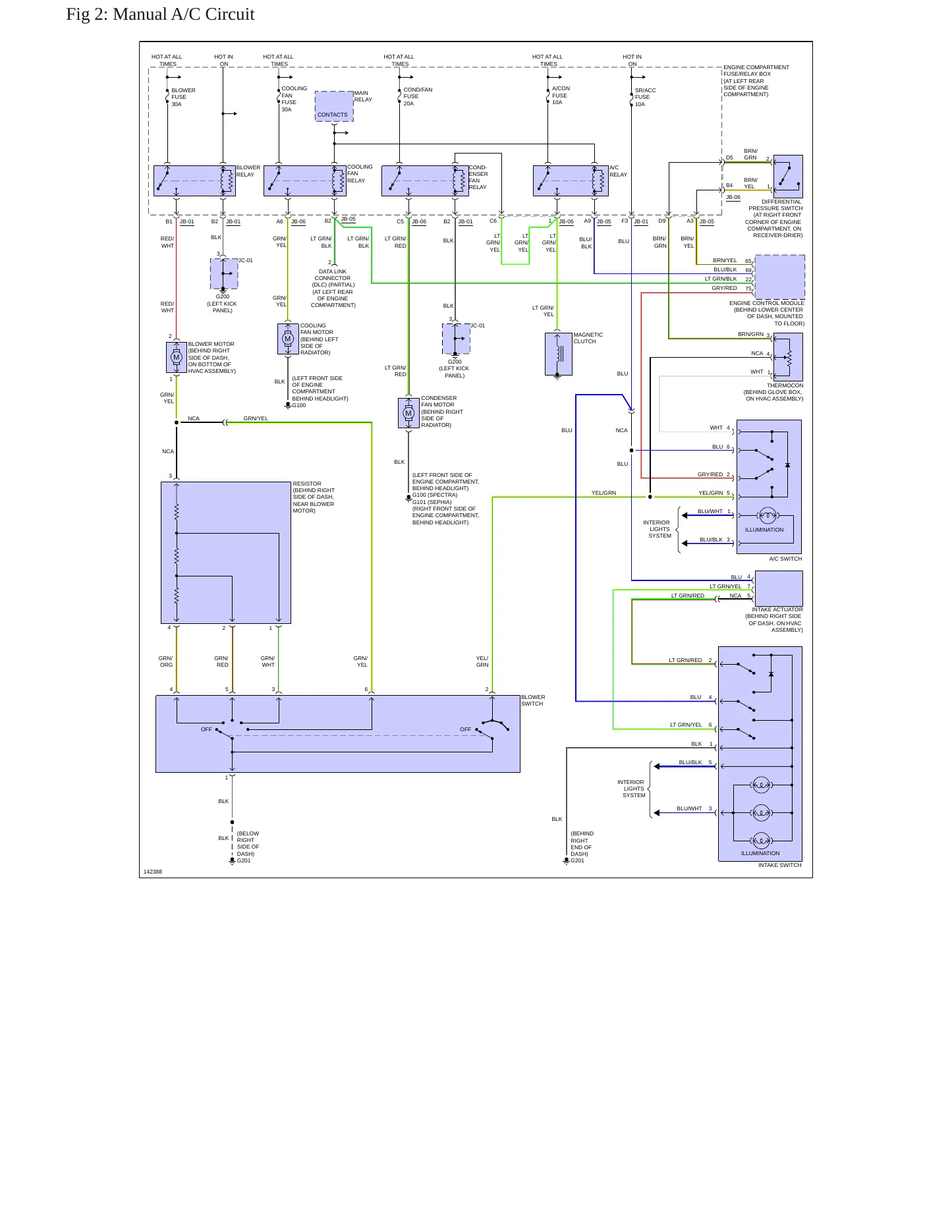 2001 Kia Sephia Service and Repair Manual preview page 9