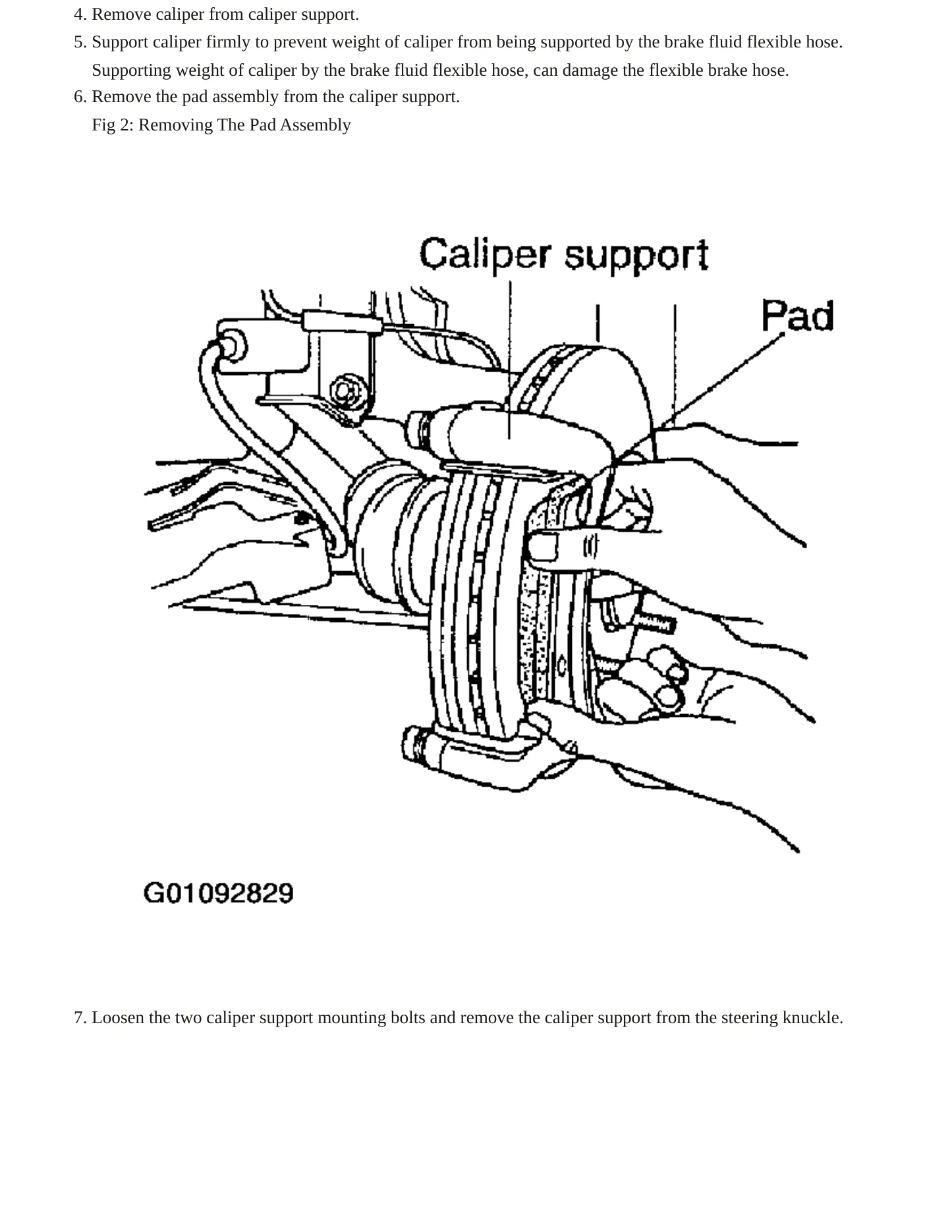 2002 Kia Sedona Service and Repair Manual preview page 5