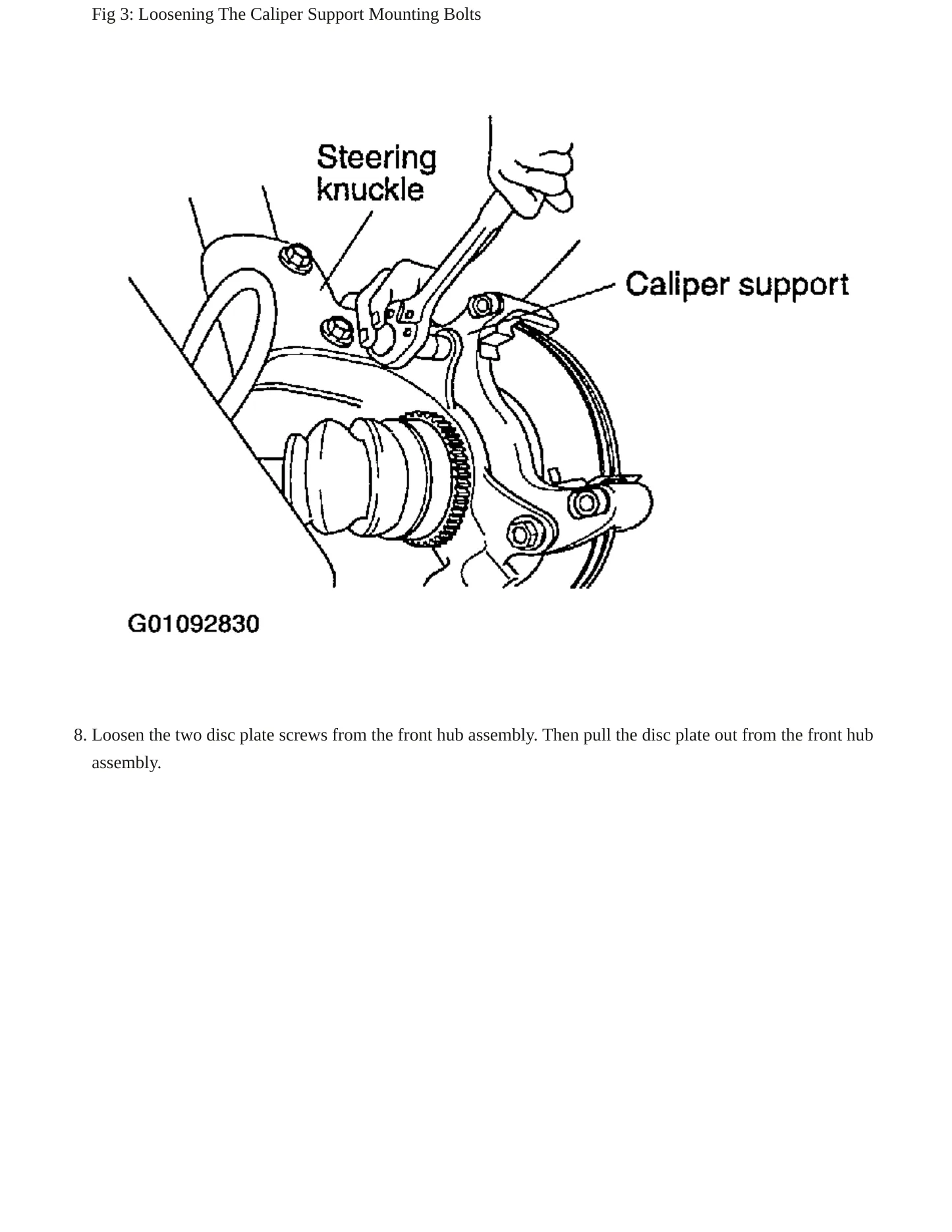 2002 Kia Sedona Service and Repair Manual preview page 6