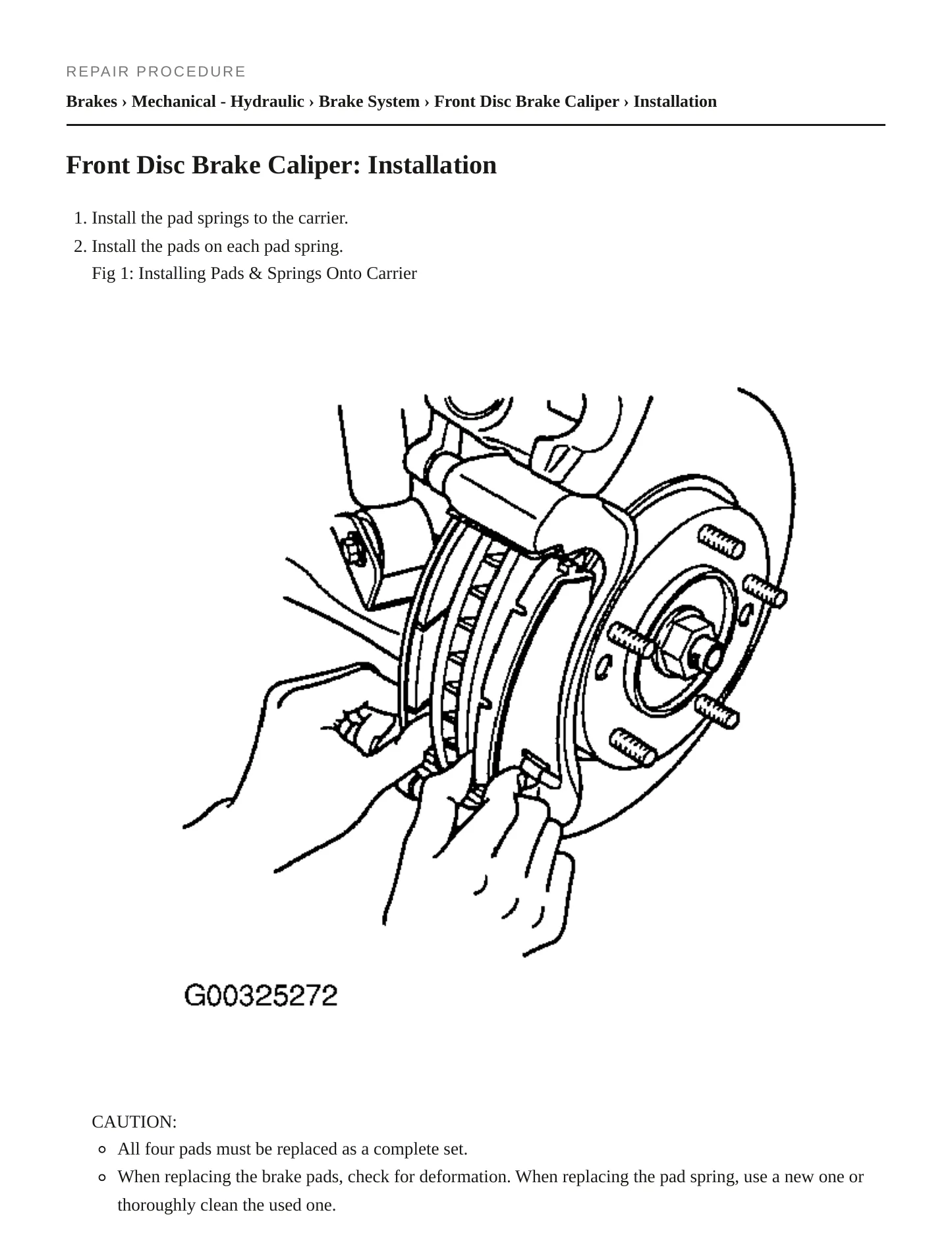 2006 Kia Amanti Service and Repair Manual preview page 3
