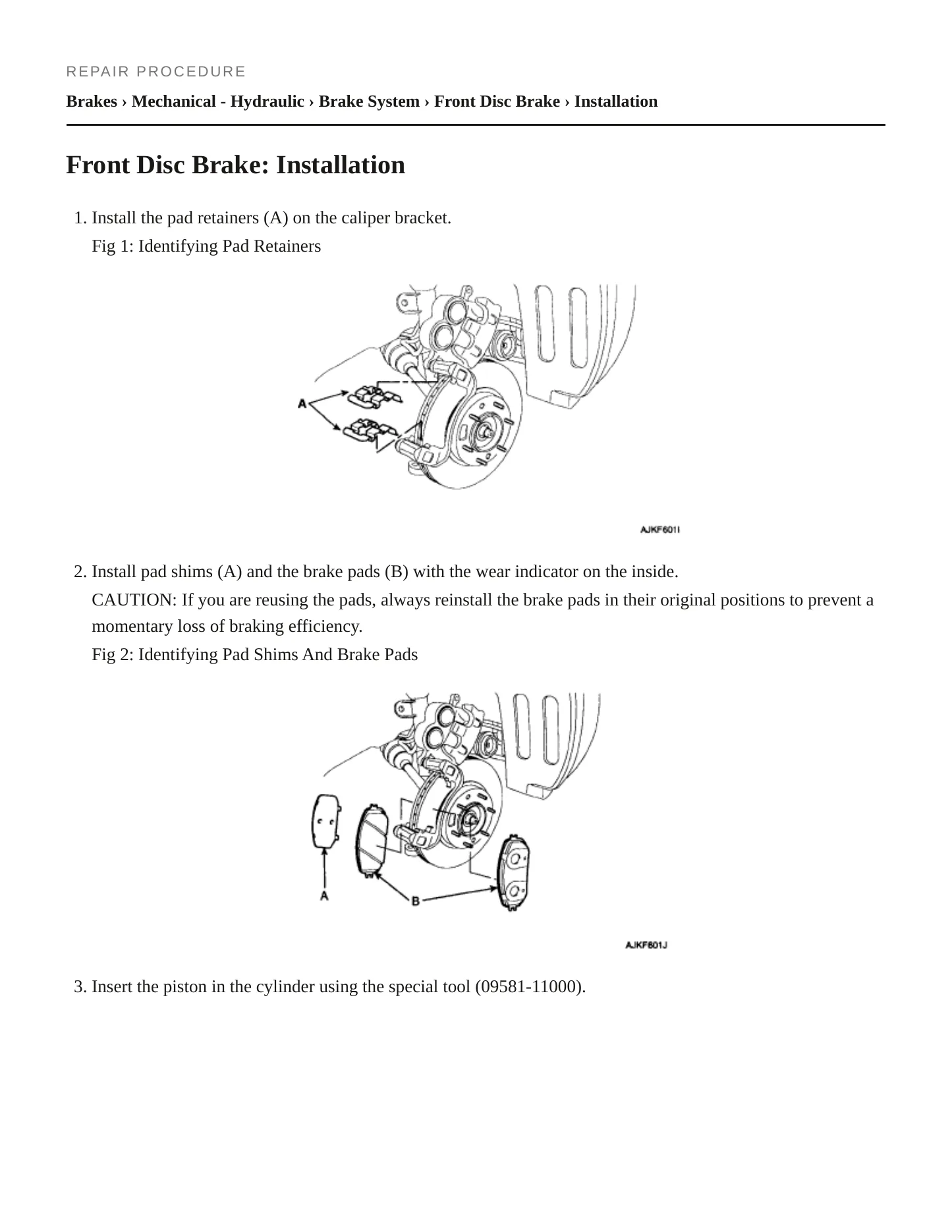 2007 Kia Sedona Service and Repair Manual preview page 4