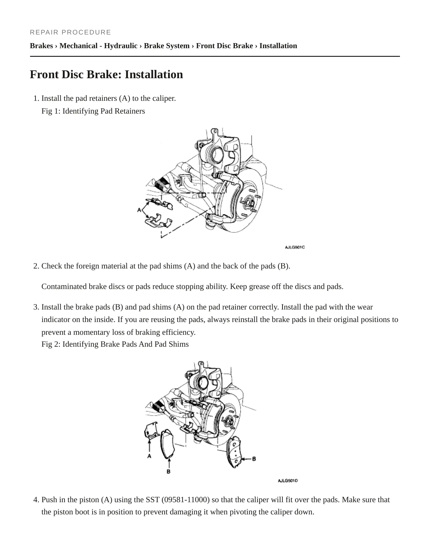2008 Kia Optima Service and Repair Manual preview page 5