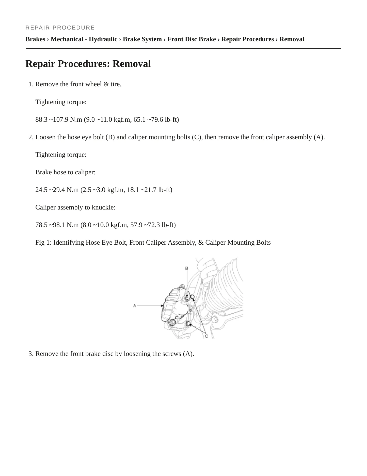 2009 Kia Borrego Service and Repair Manual preview page 5