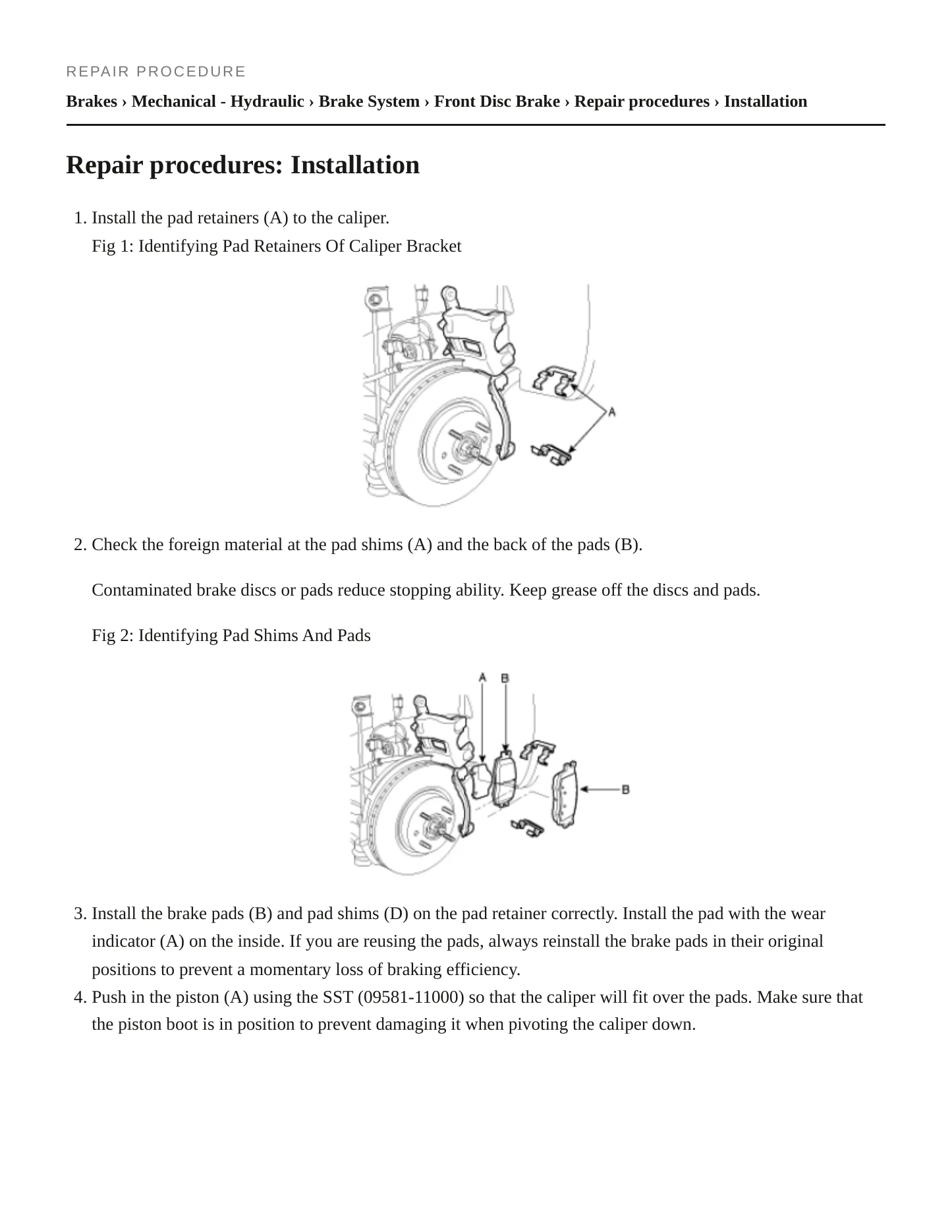 2010 Kia Rio Service and Repair Manual preview page 4