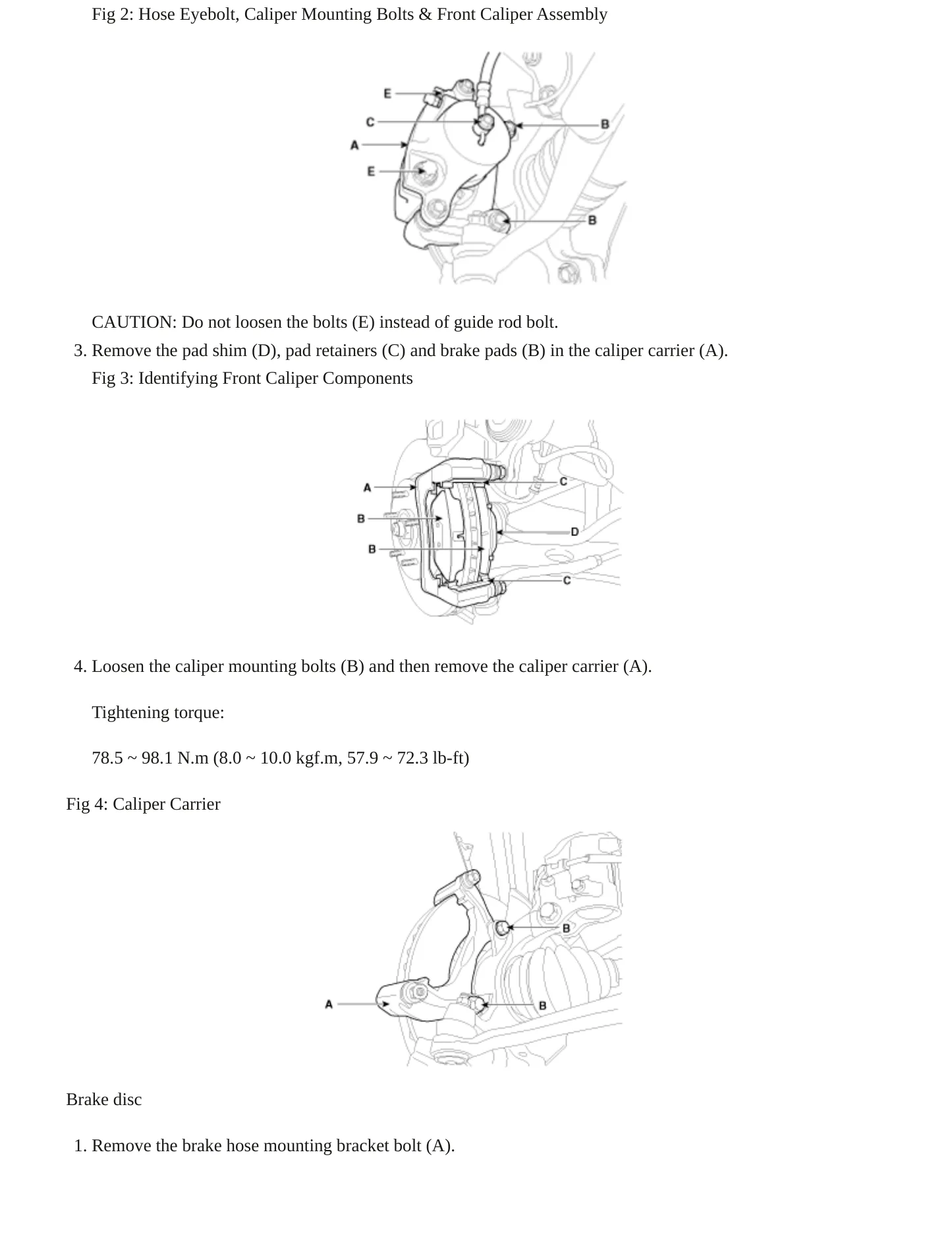 2014 Kia Optima Service and Repair Manual preview page 6