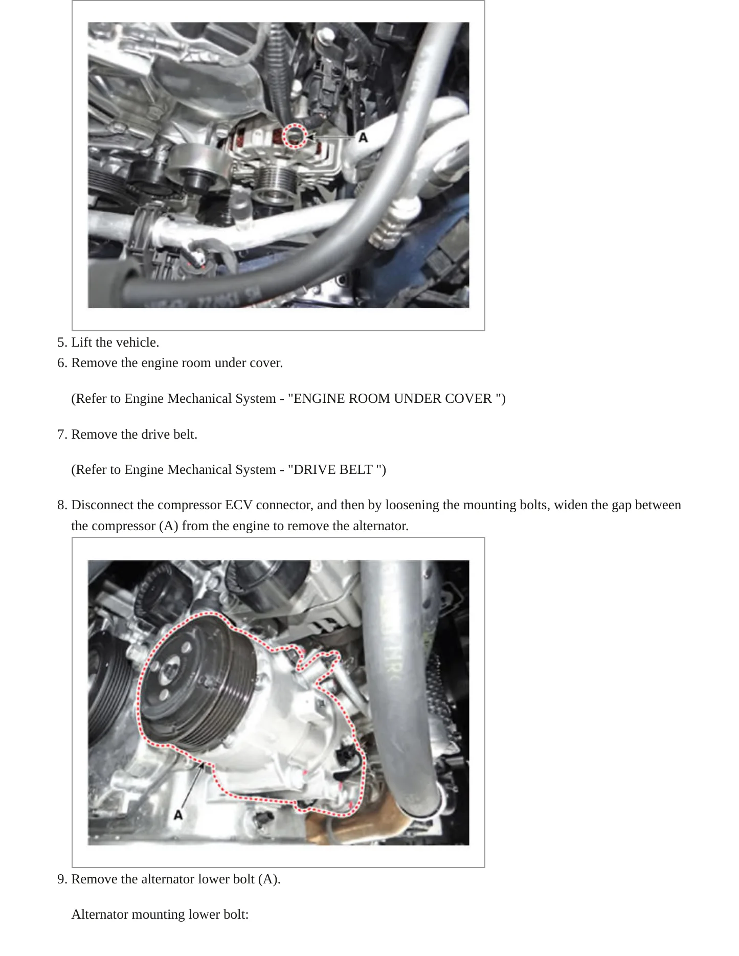 2020 Kia Cadenza Service and Repair Manual preview page 5