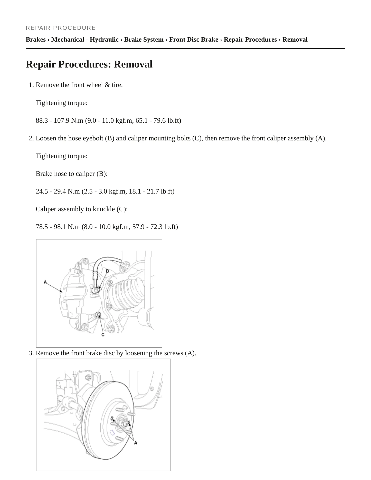 2020 Kia Sorento Service and Repair Manual preview page 6