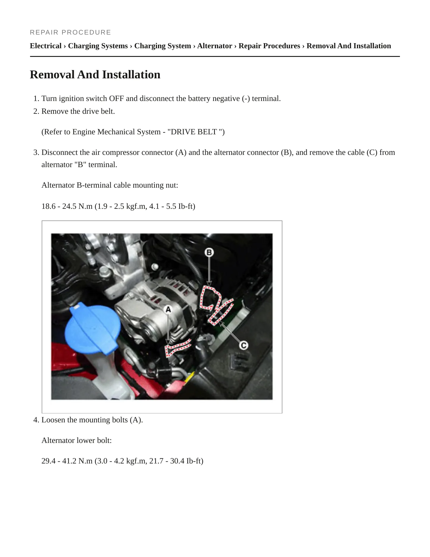 2021 Kia Rio Service and Repair Manual preview page 4