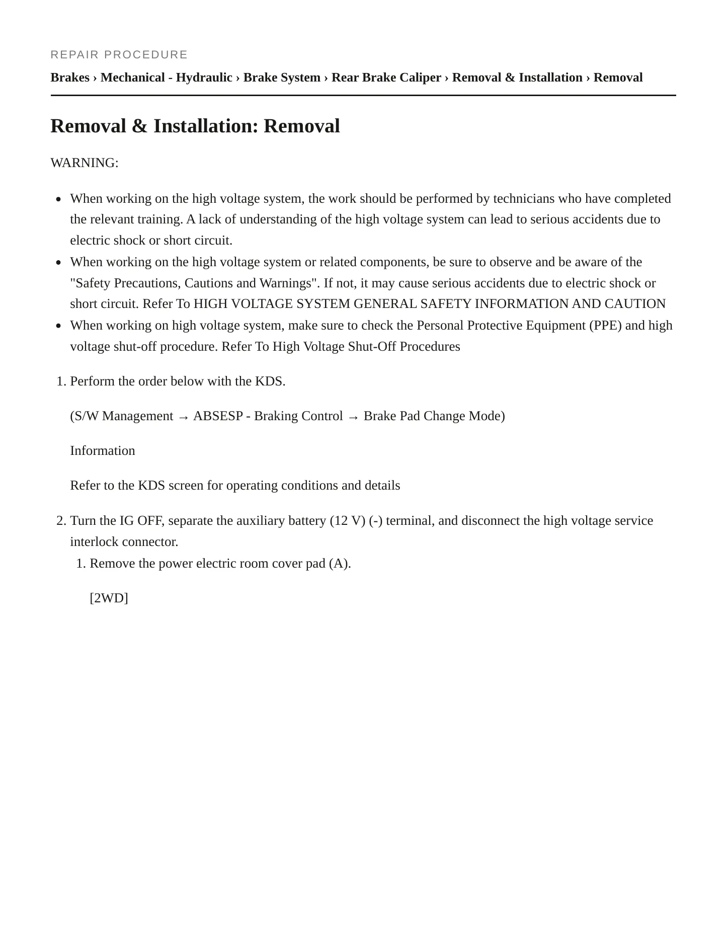 2024 Kia EV9 Service and Repair Manual preview page 4